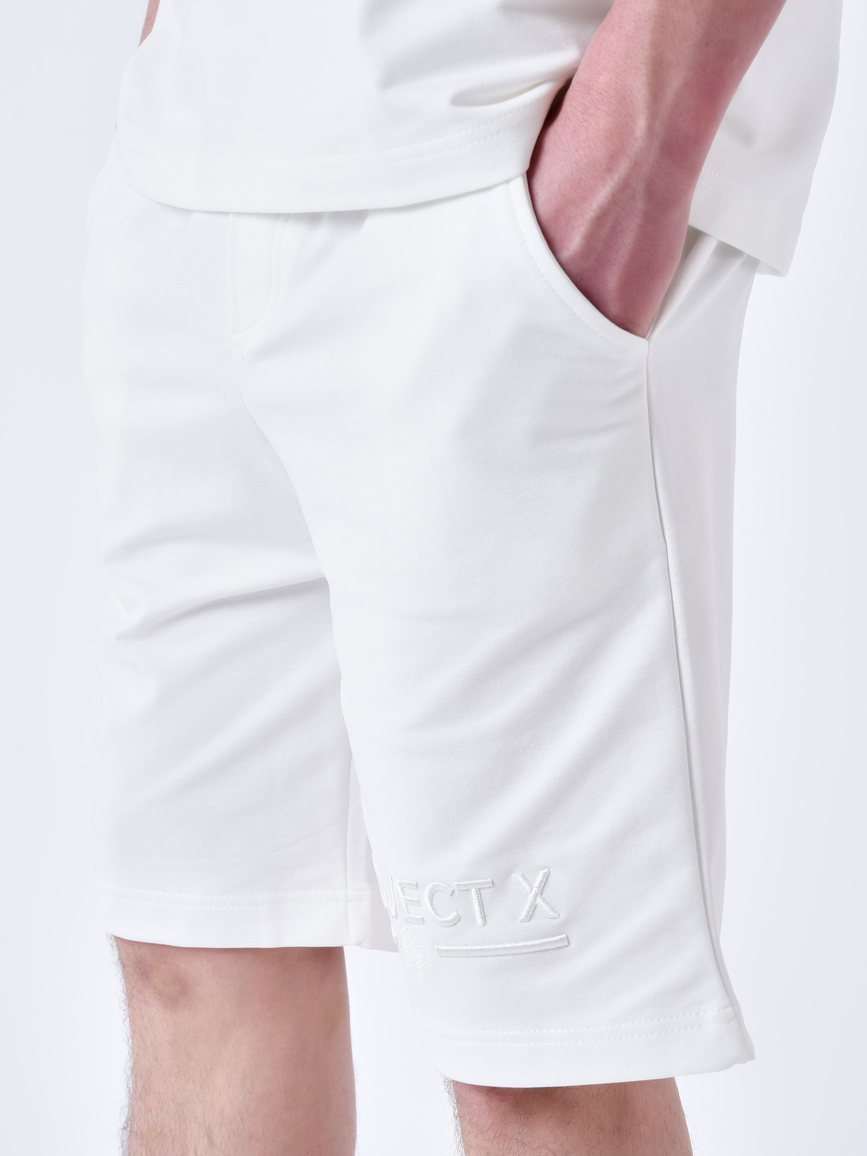 Short classique brodé-5