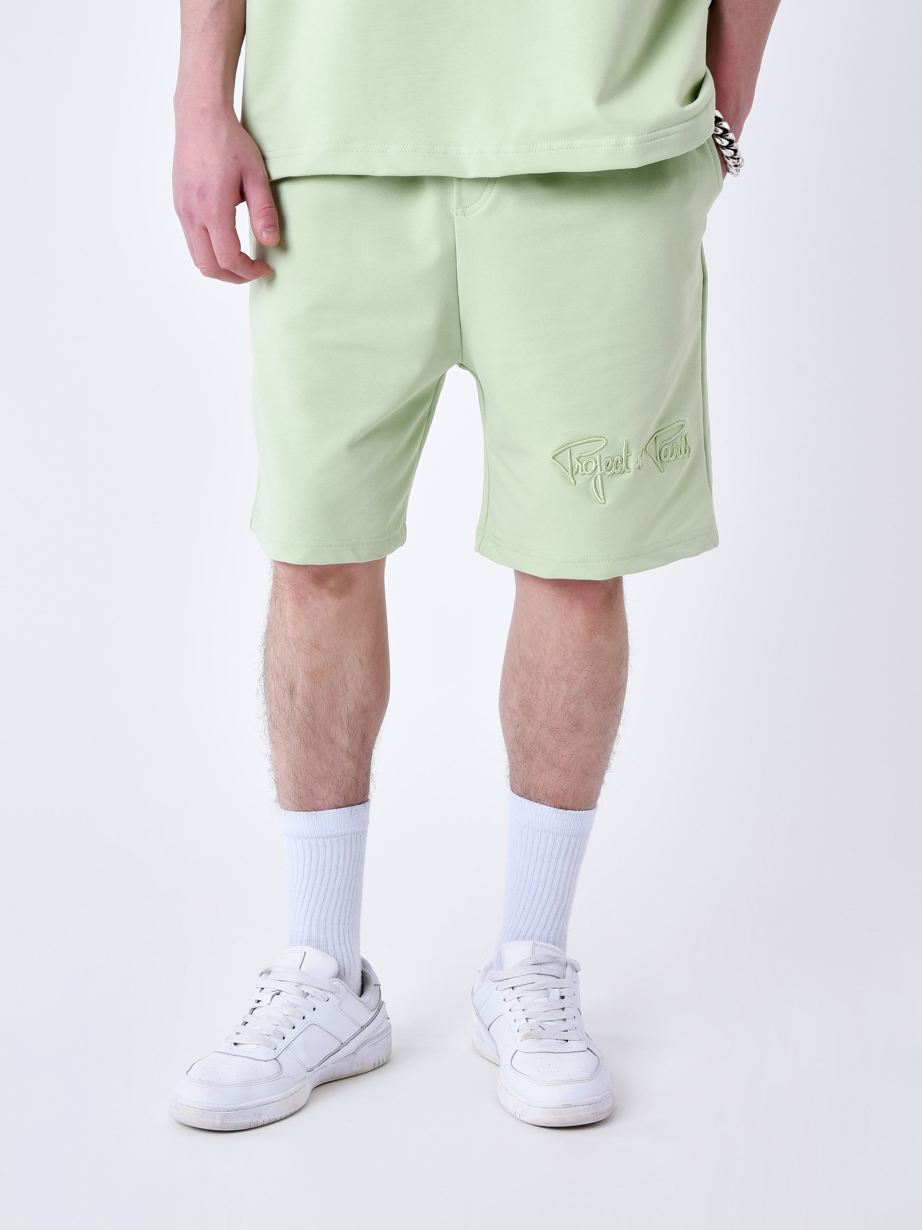 short-classique-brode-4878-pistache