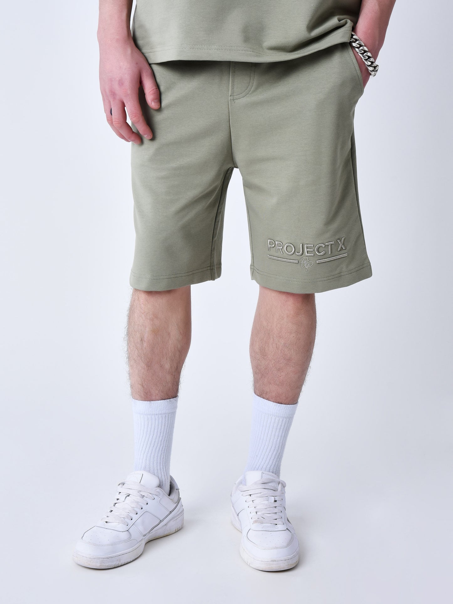 short-classique-brode-4875-olive
