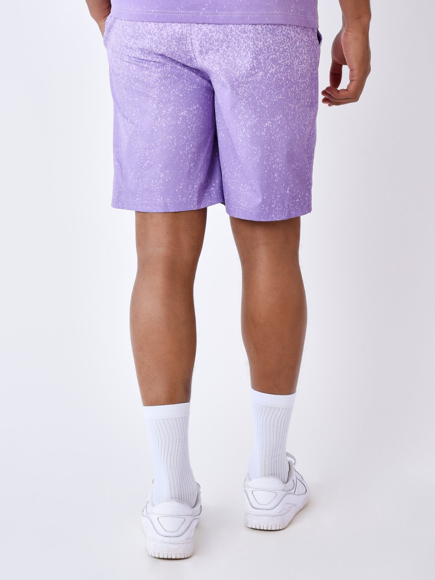 short-de-bain-imprime-spray-mauve-modelshot