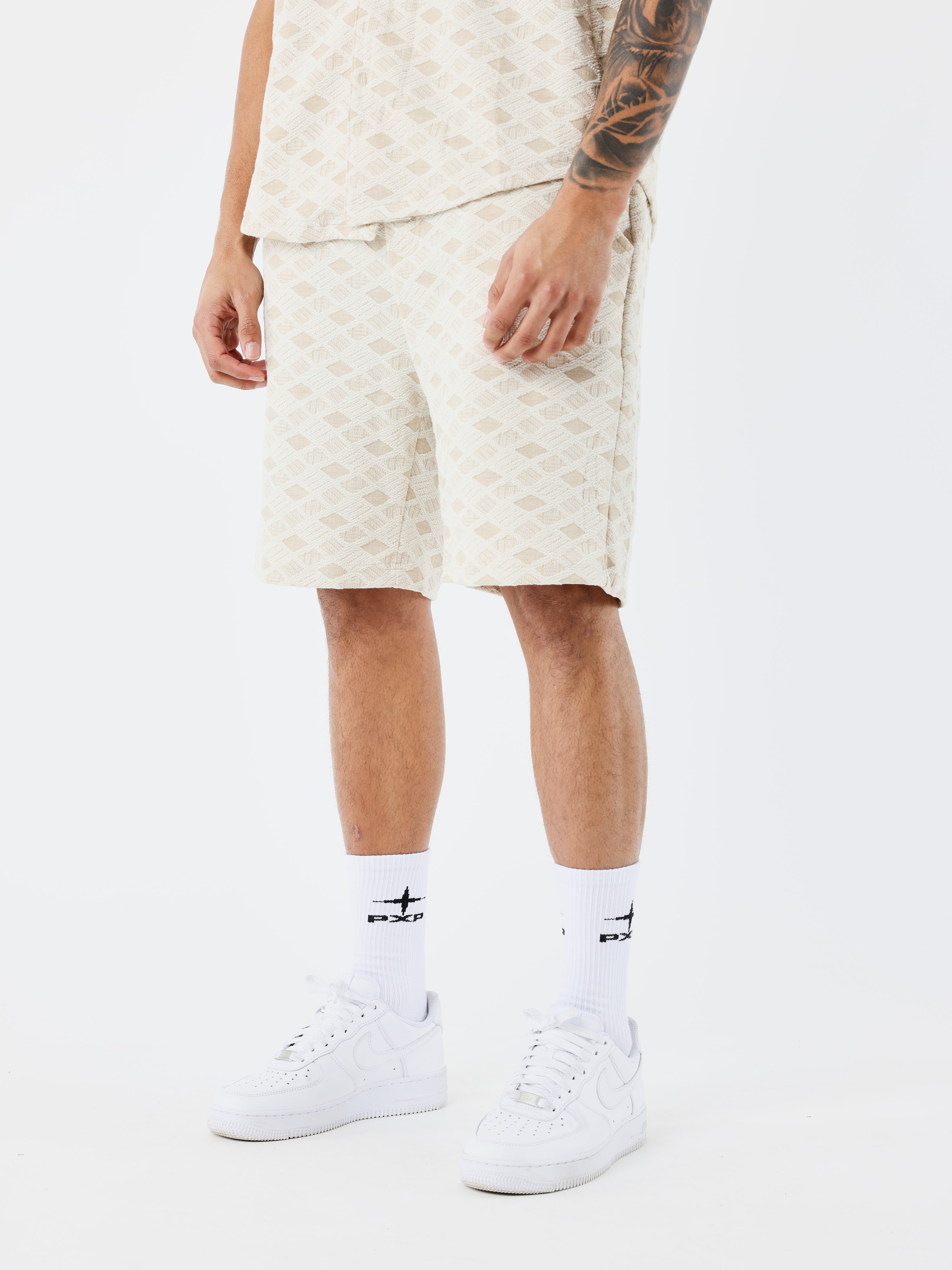 Short casual texturizado-3