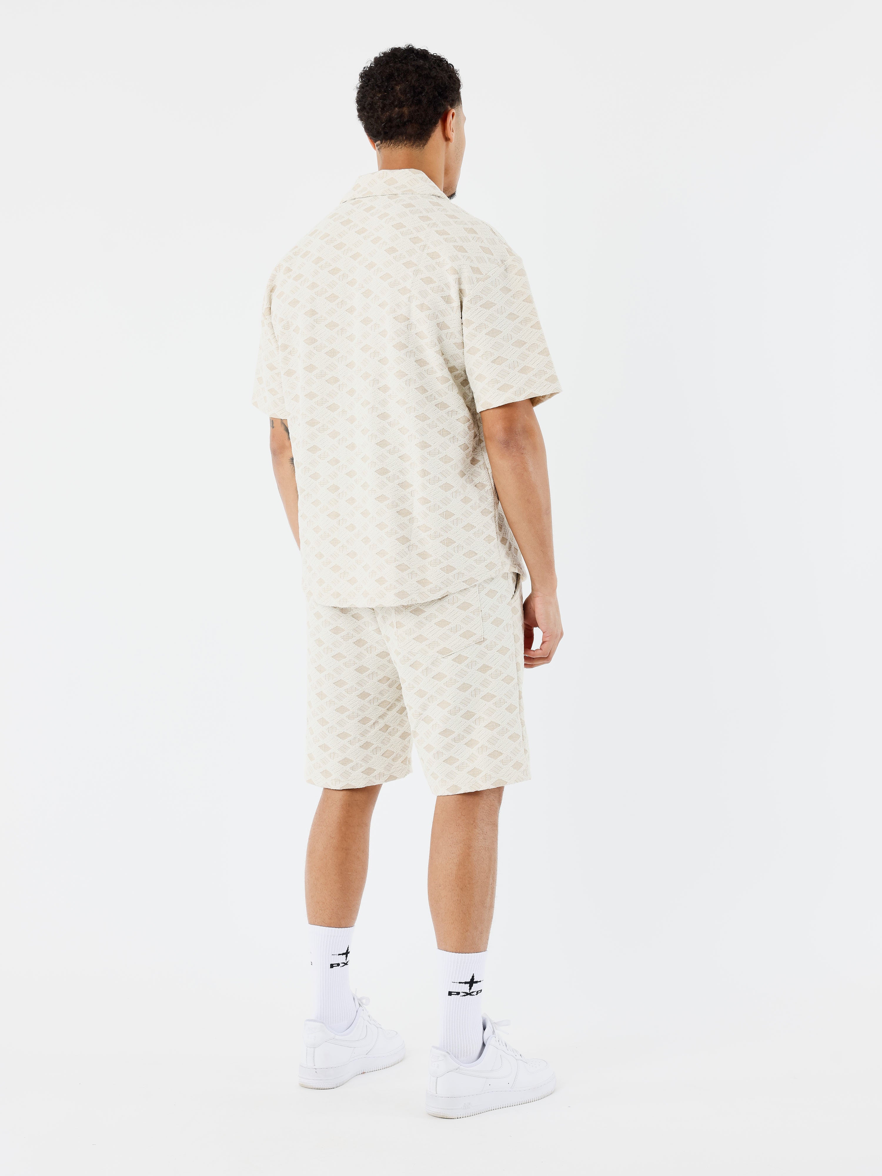 Short casual texturizado-2