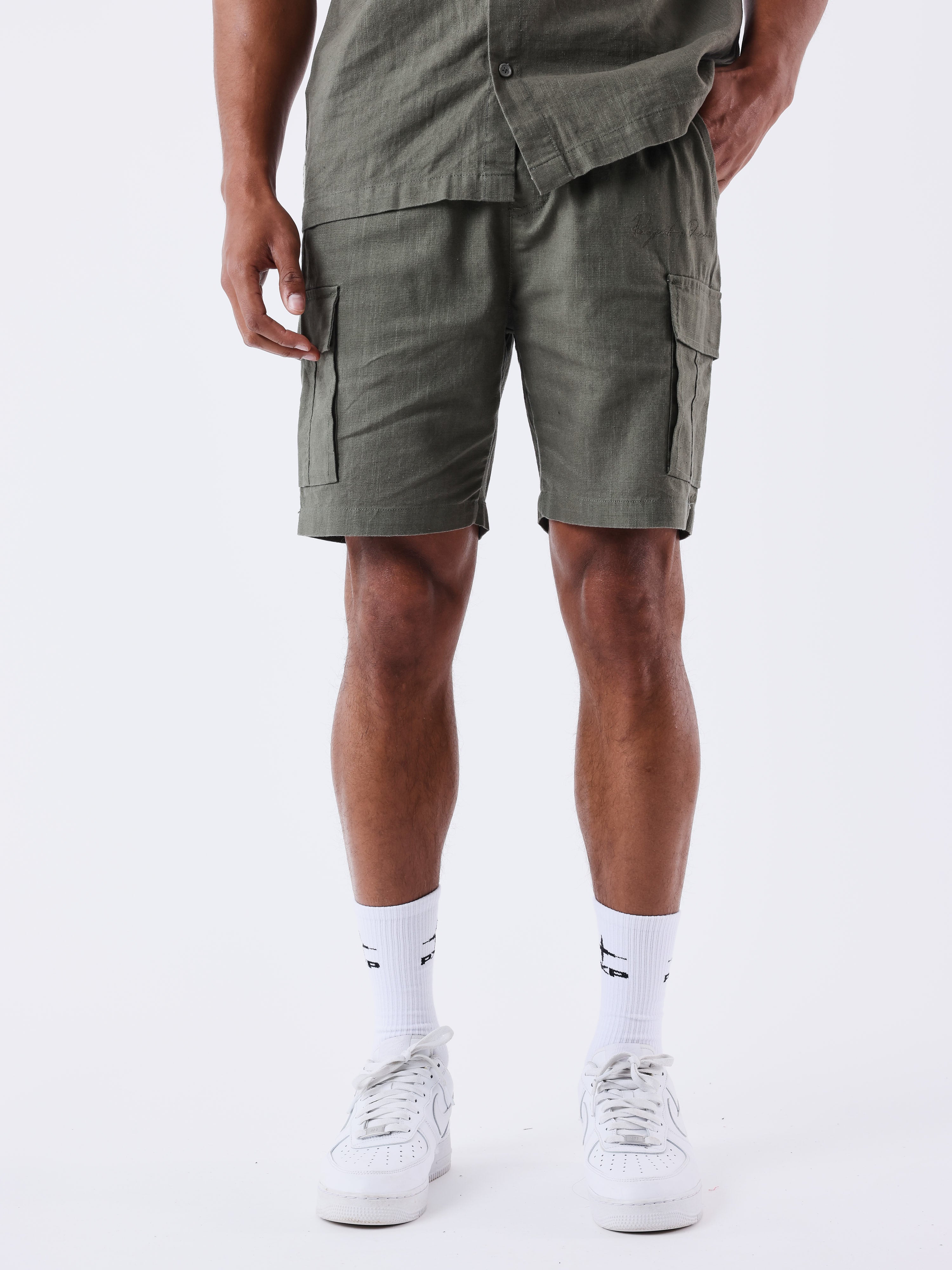 Short casual texturizado-3