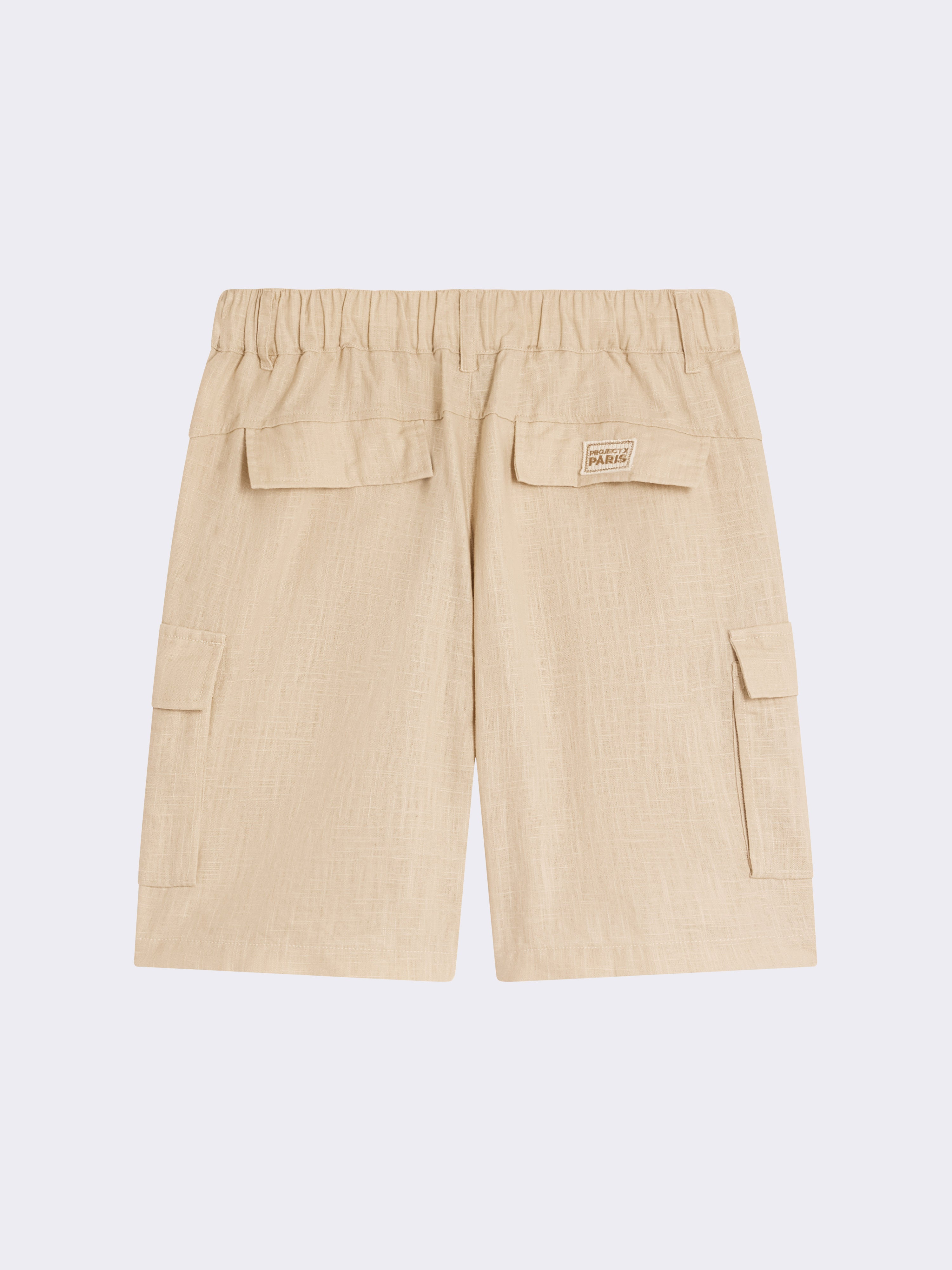 Pantaloncini casual testurizzati-7