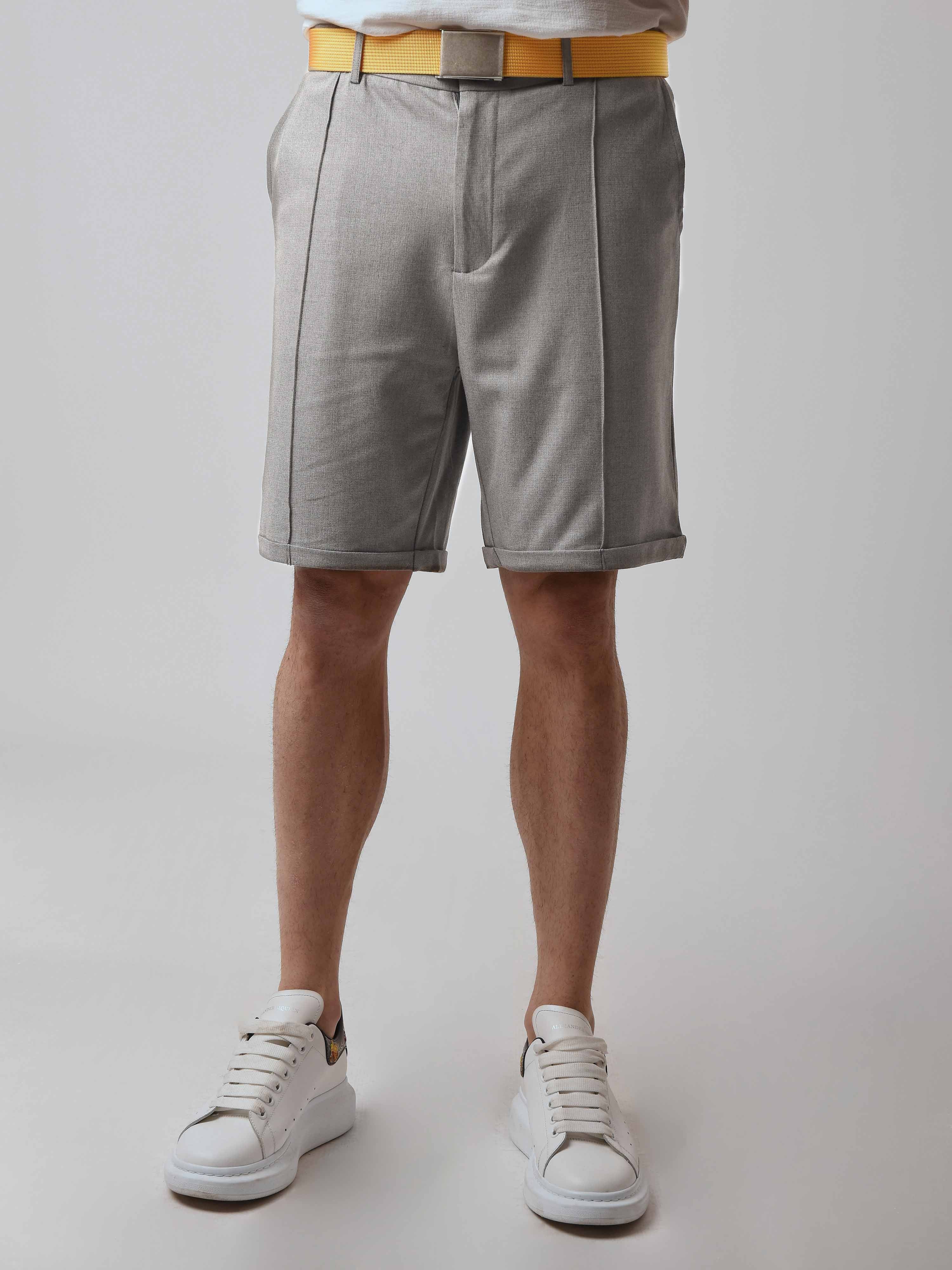 Elegant mid-length shorts-1