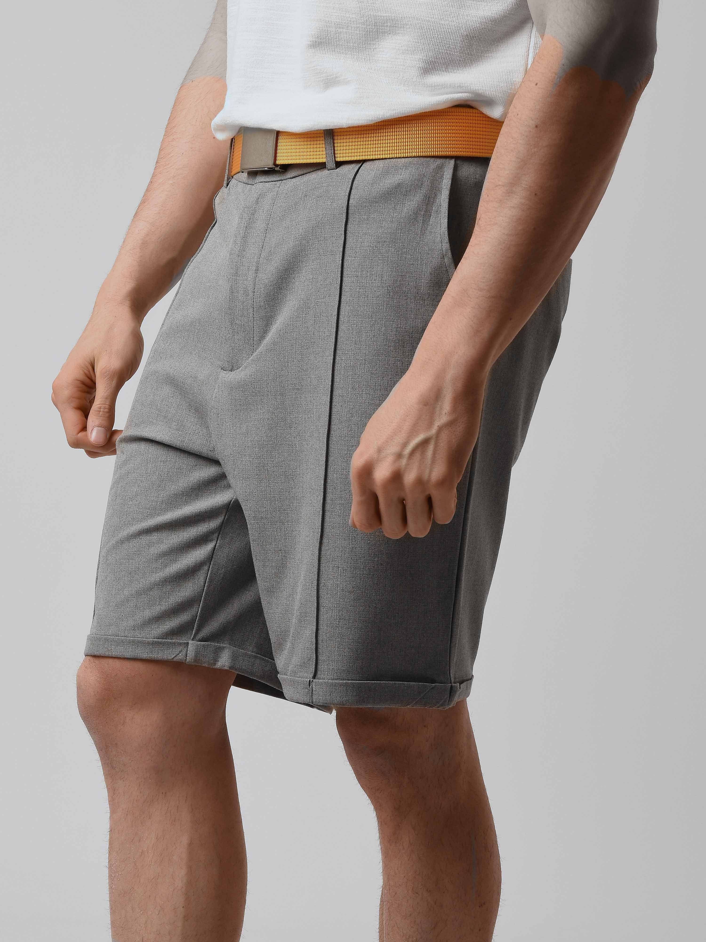 Elegant mid-length shorts-2