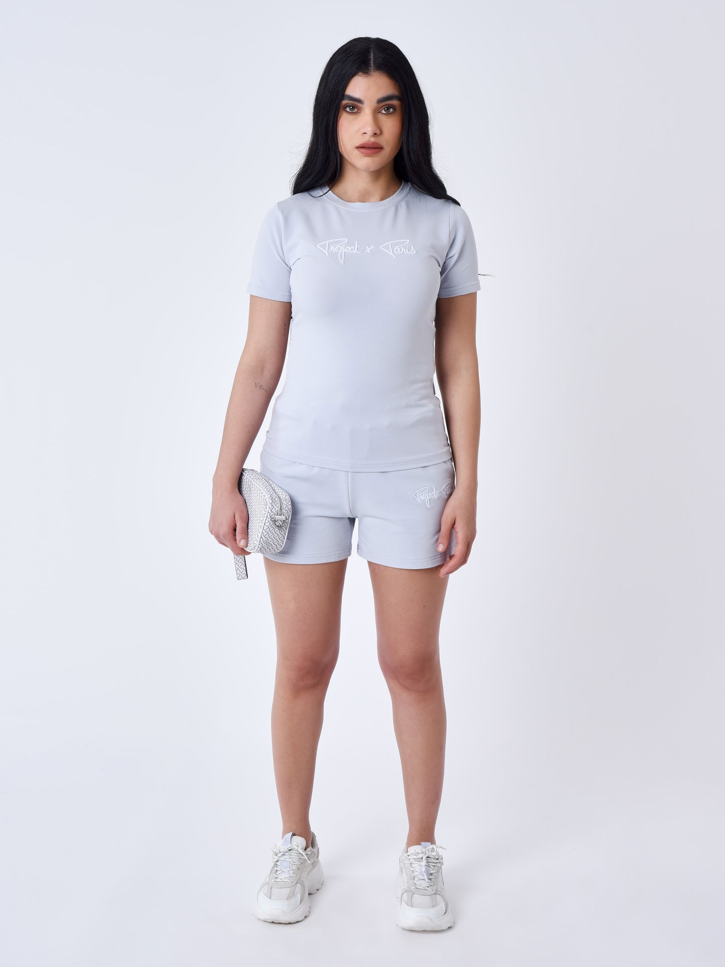 short-femme-essentials-project-x-paris-bleu-glacier