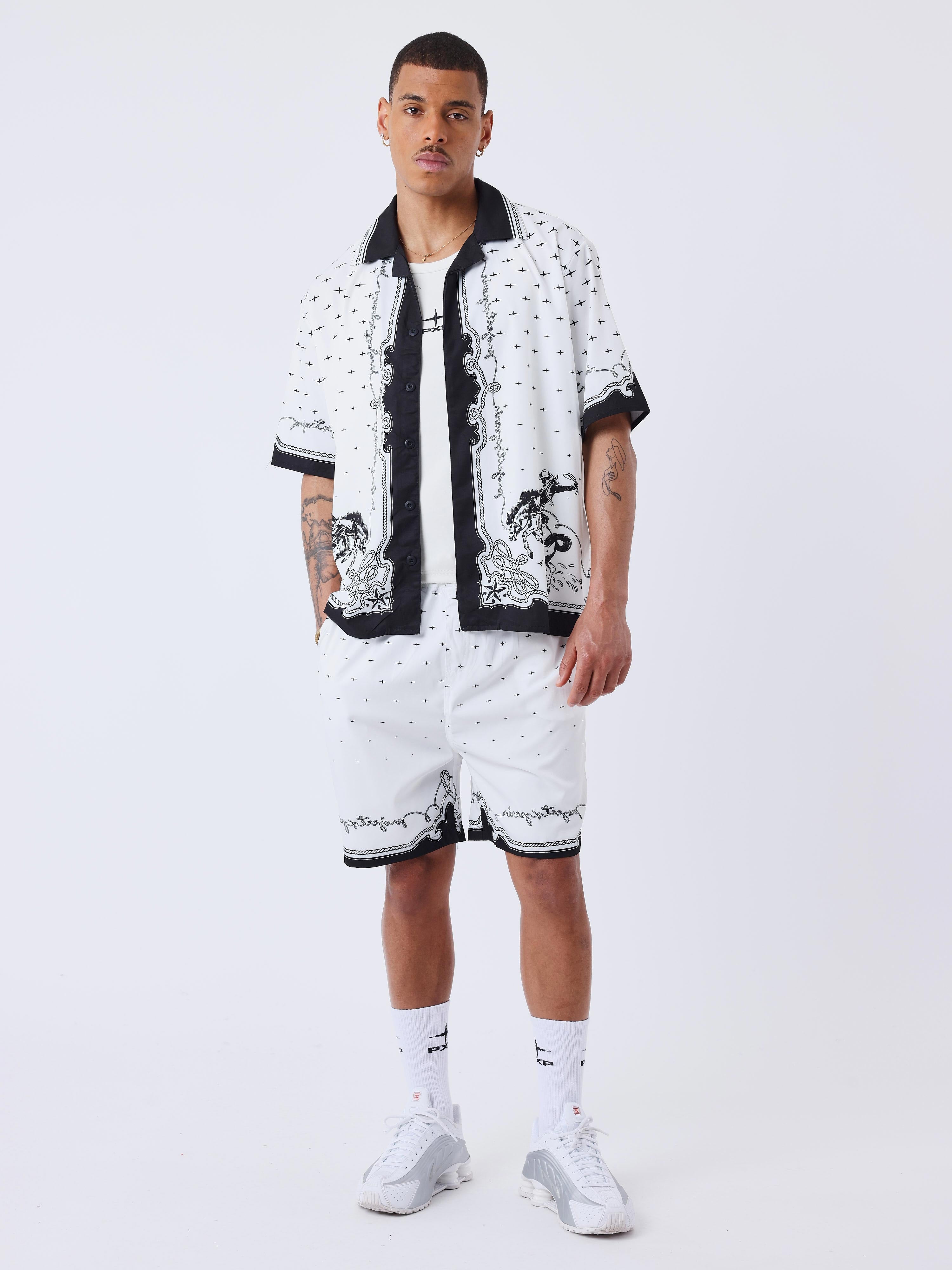 Zachte western short-1