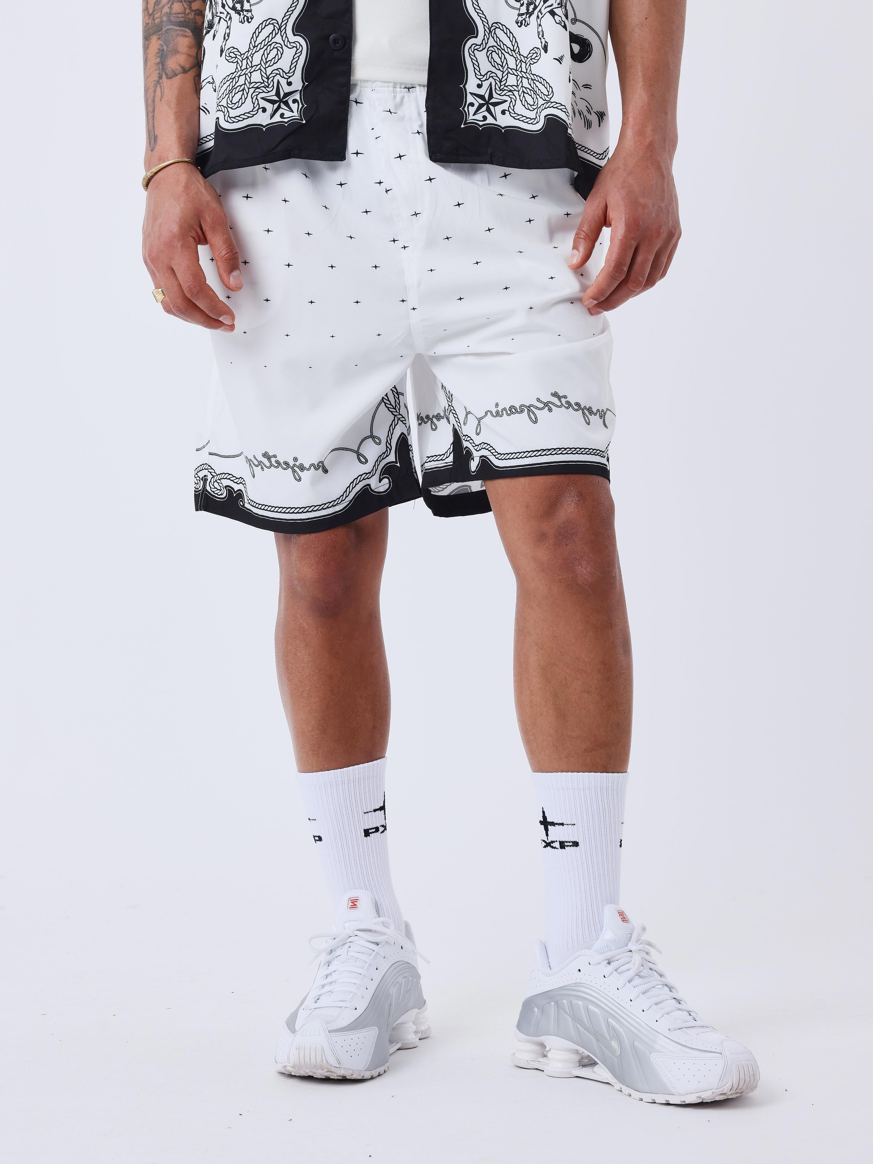 short-fluide-western-blanc