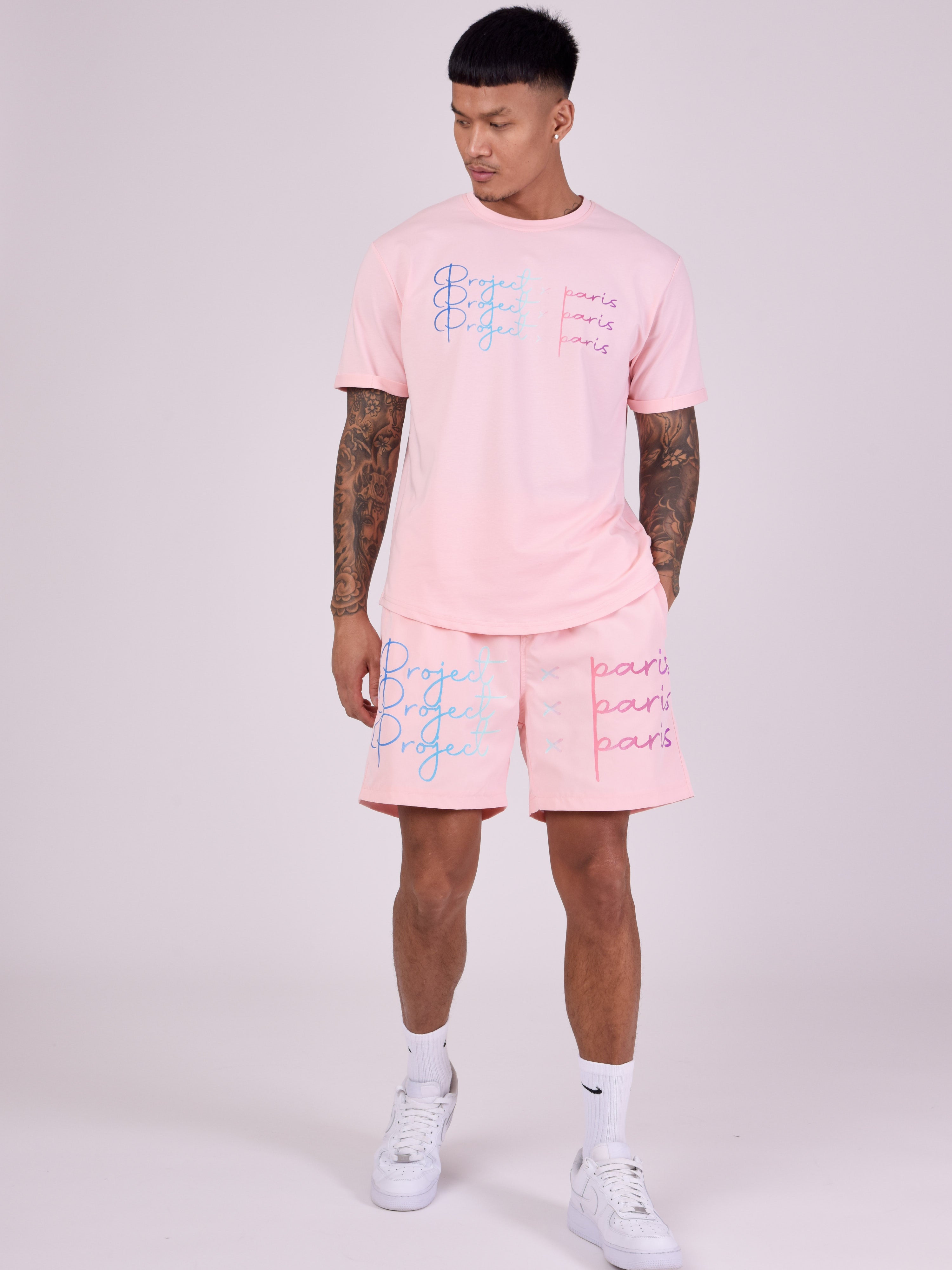 short-grand-logo-imprime-degrade-rose