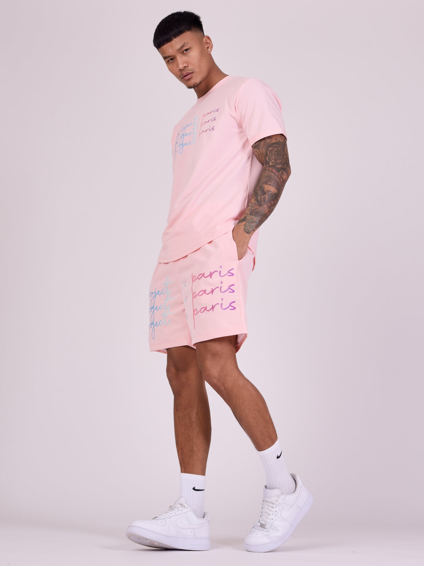 short-grand-logo-imprime-degrade-rose