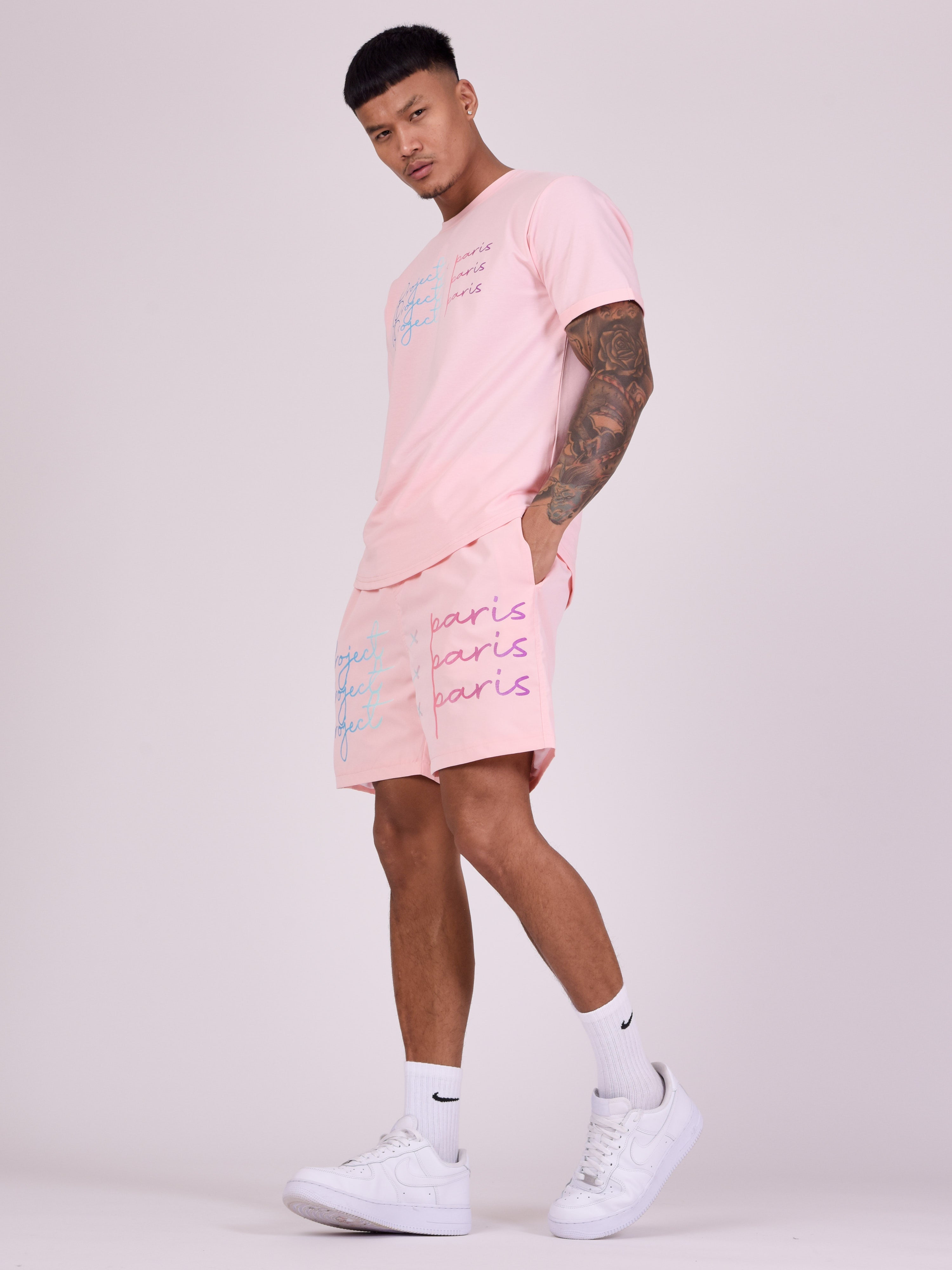short-grand-logo-imprime-degrade-rose