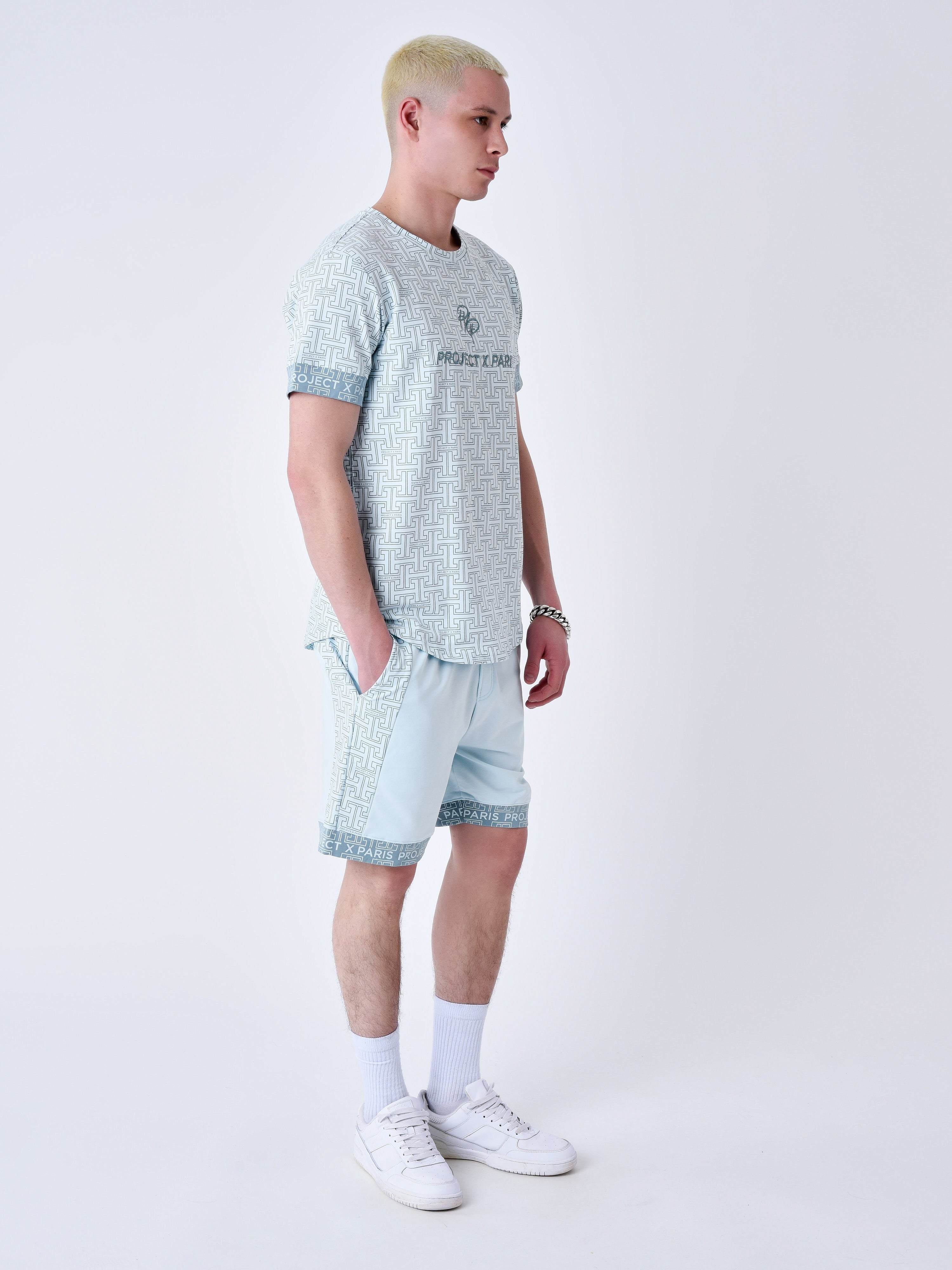 short-imprime-labyrinthe-ice-blue-modelshot