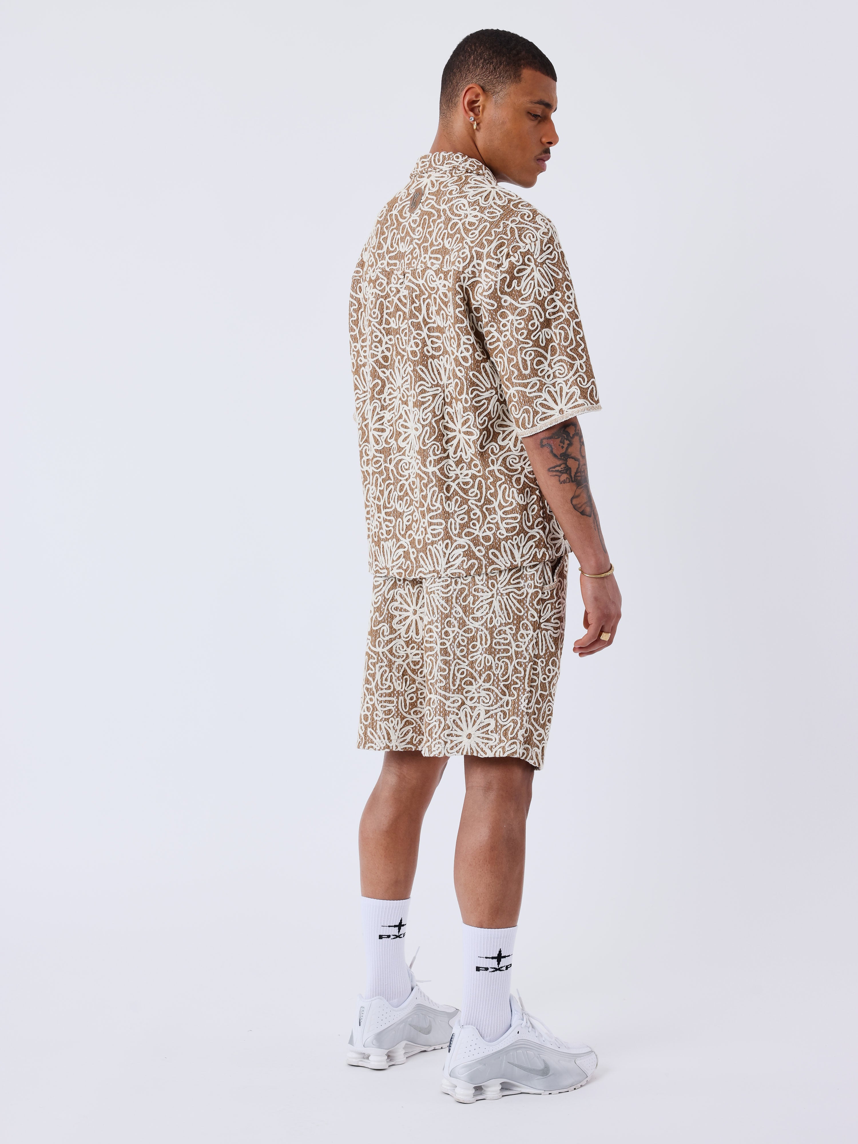 short-kalash-x-pxp-a-motifs-naturel-marron
