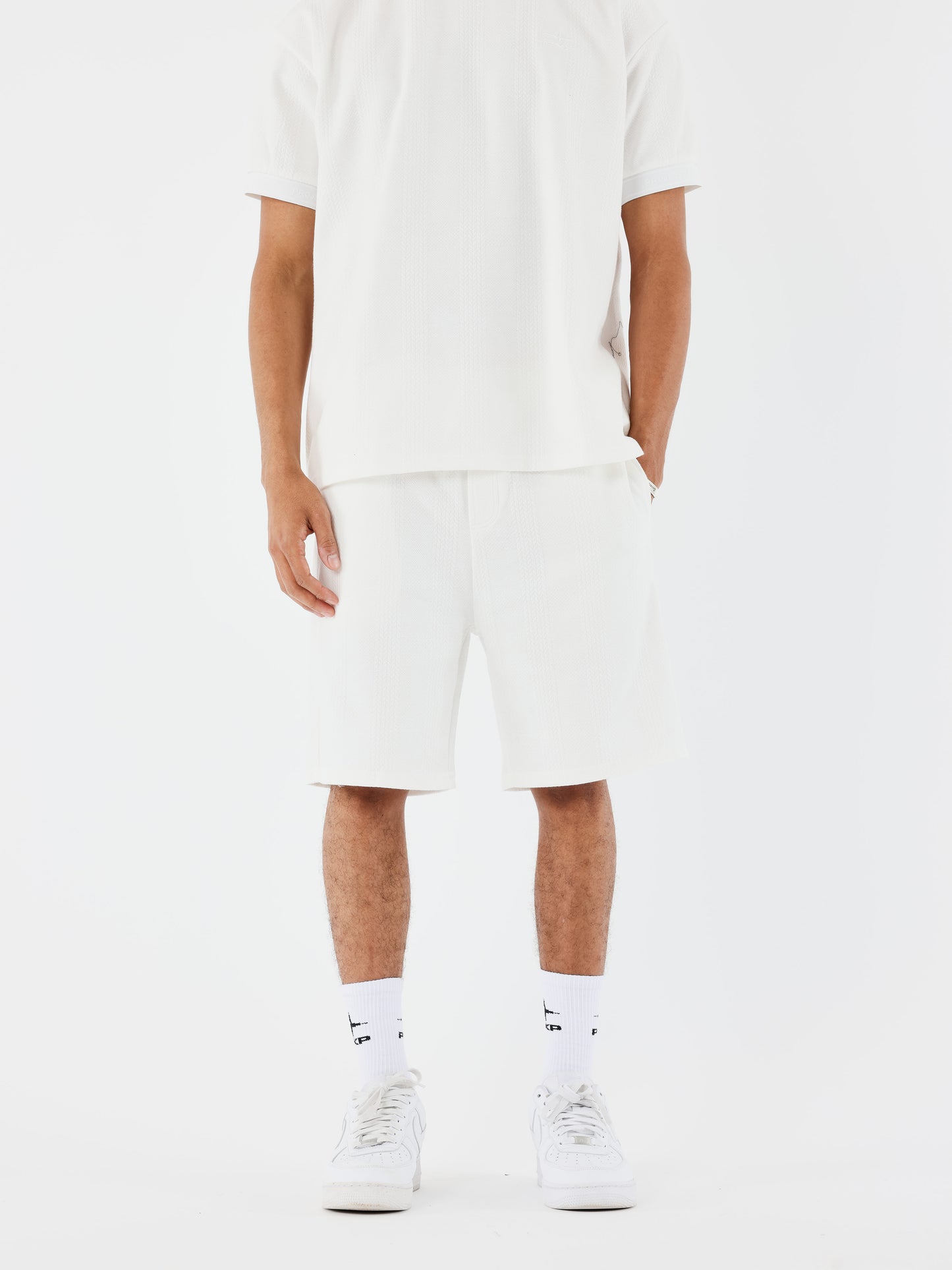 short-maille-blanc-casse