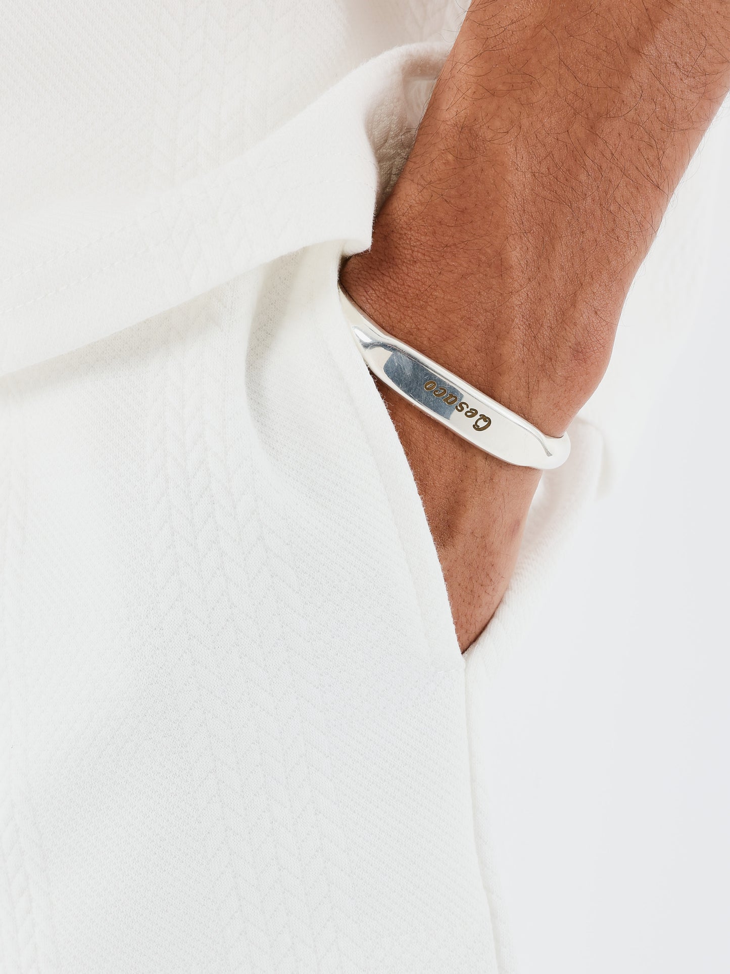 short-maille-blanc-casse