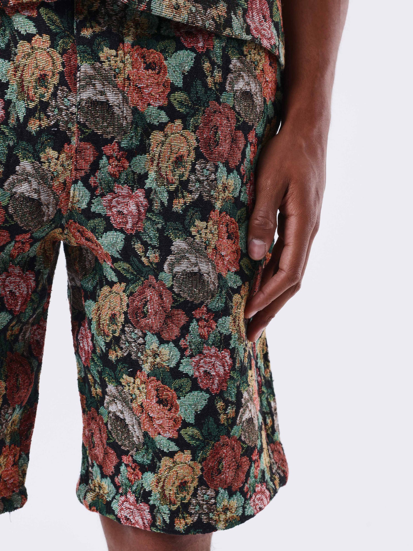 short-pxp-fleurie-noir