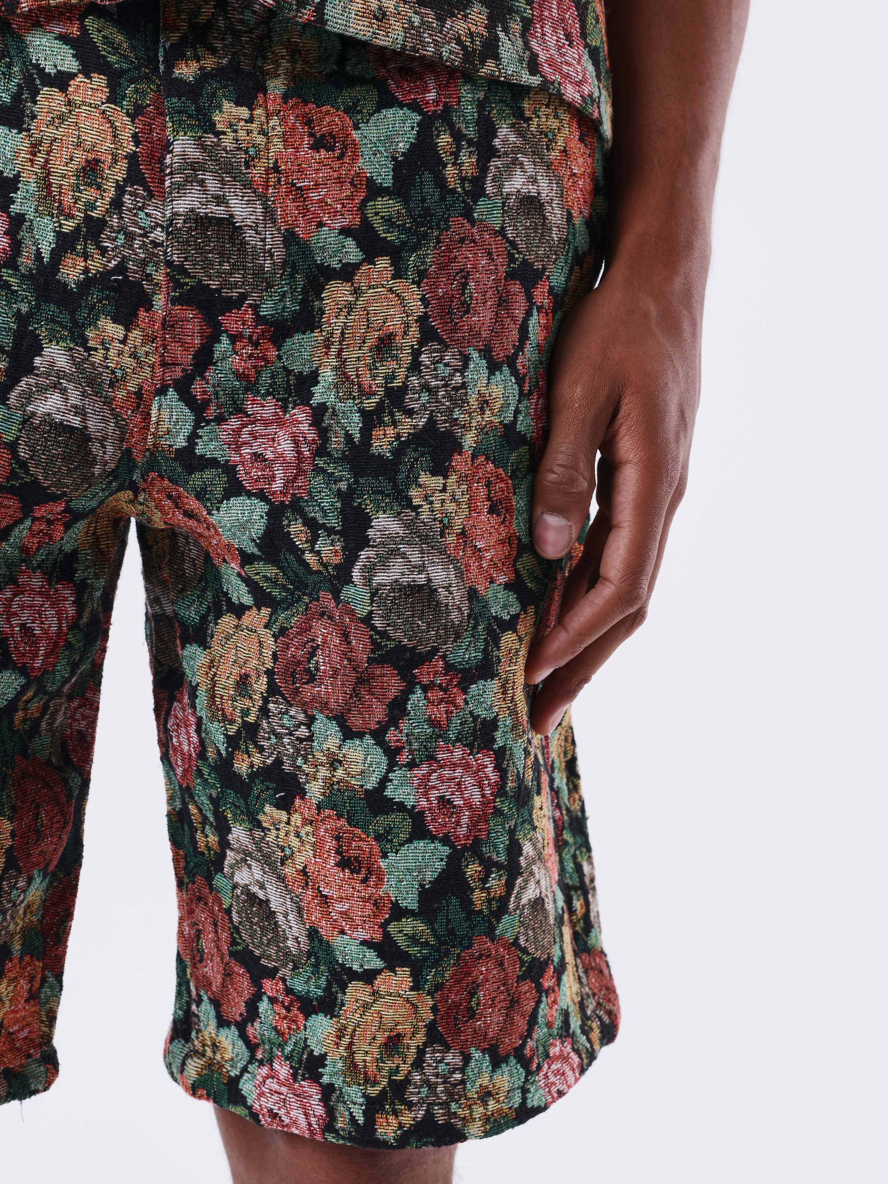 short-pxp-fleurie-noir