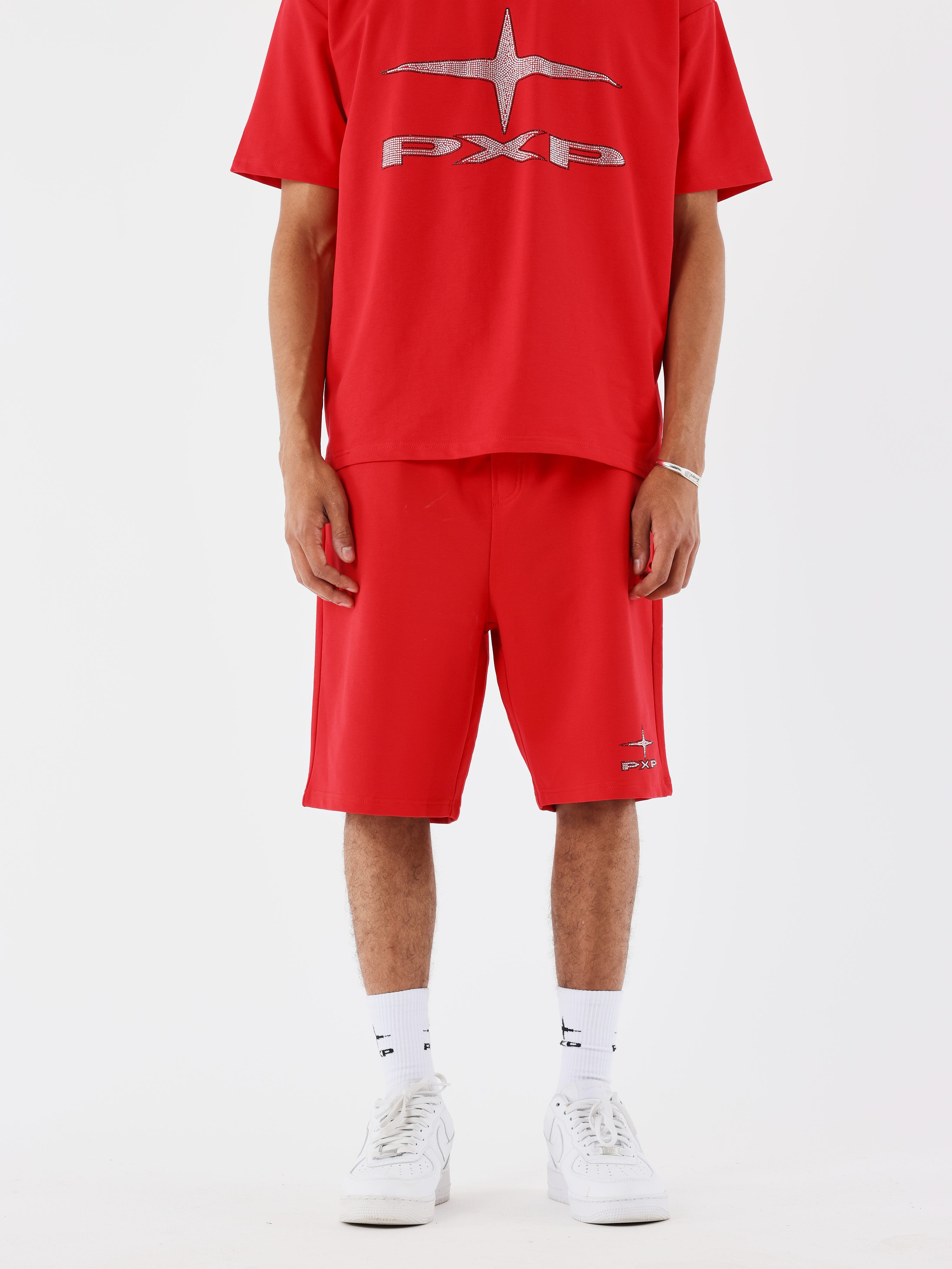 short-pxp-polaris-diamant-rouge