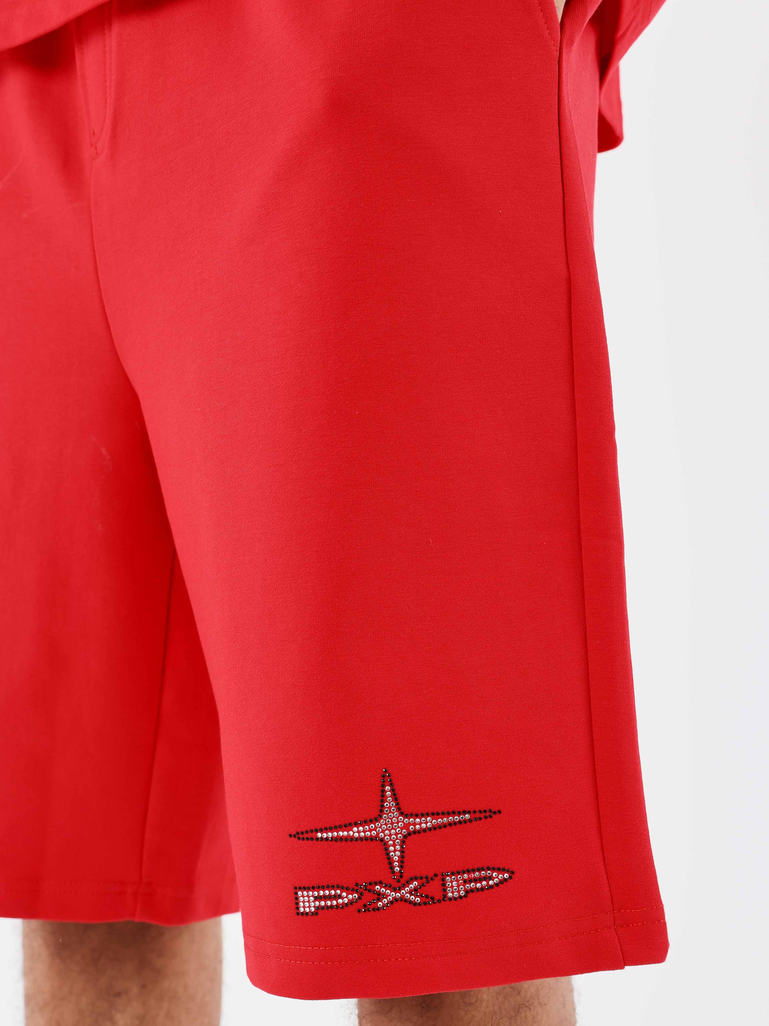 short-pxp-polaris-diamant-rouge