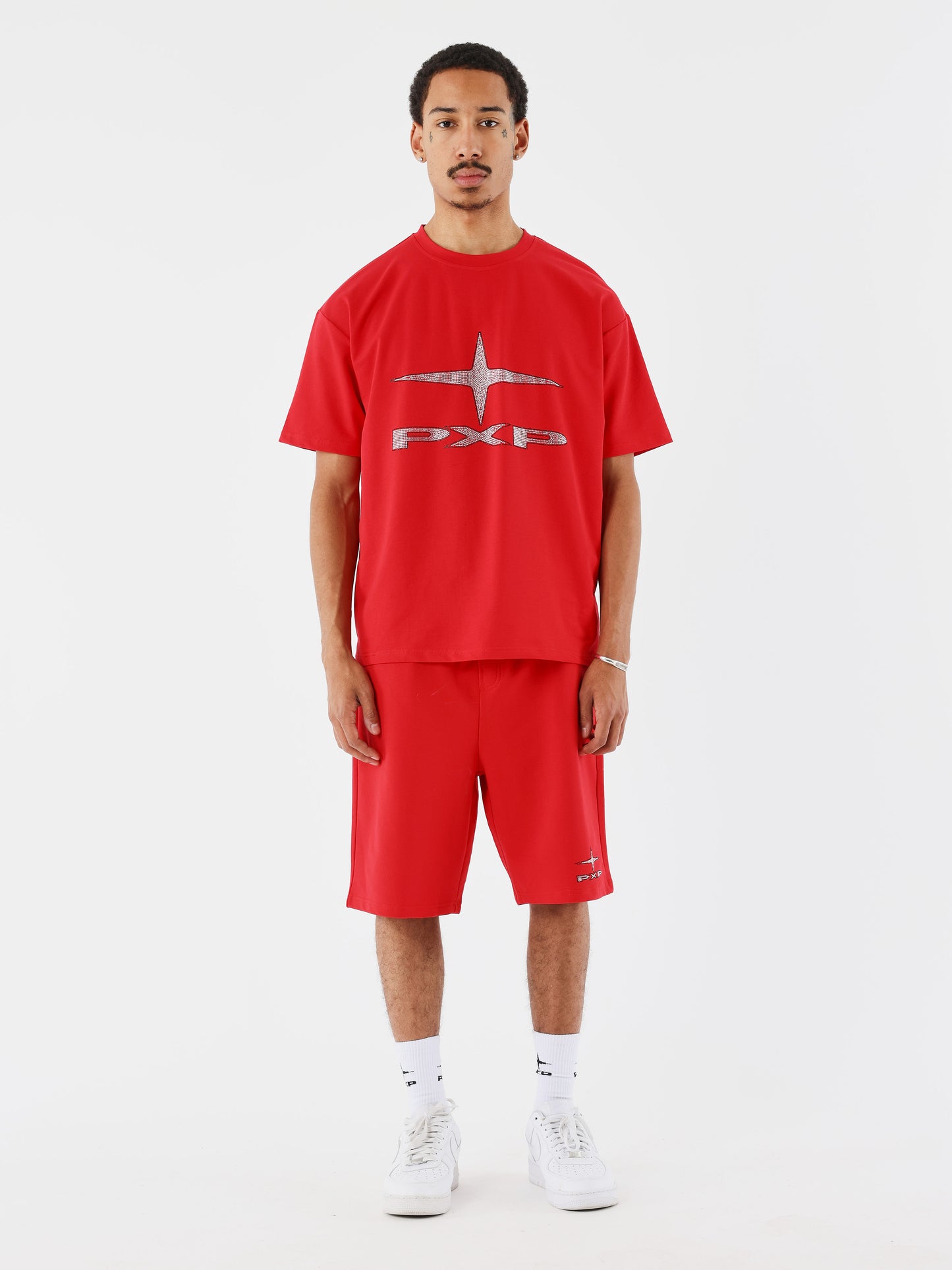 short-pxp-polaris-diamant-rouge