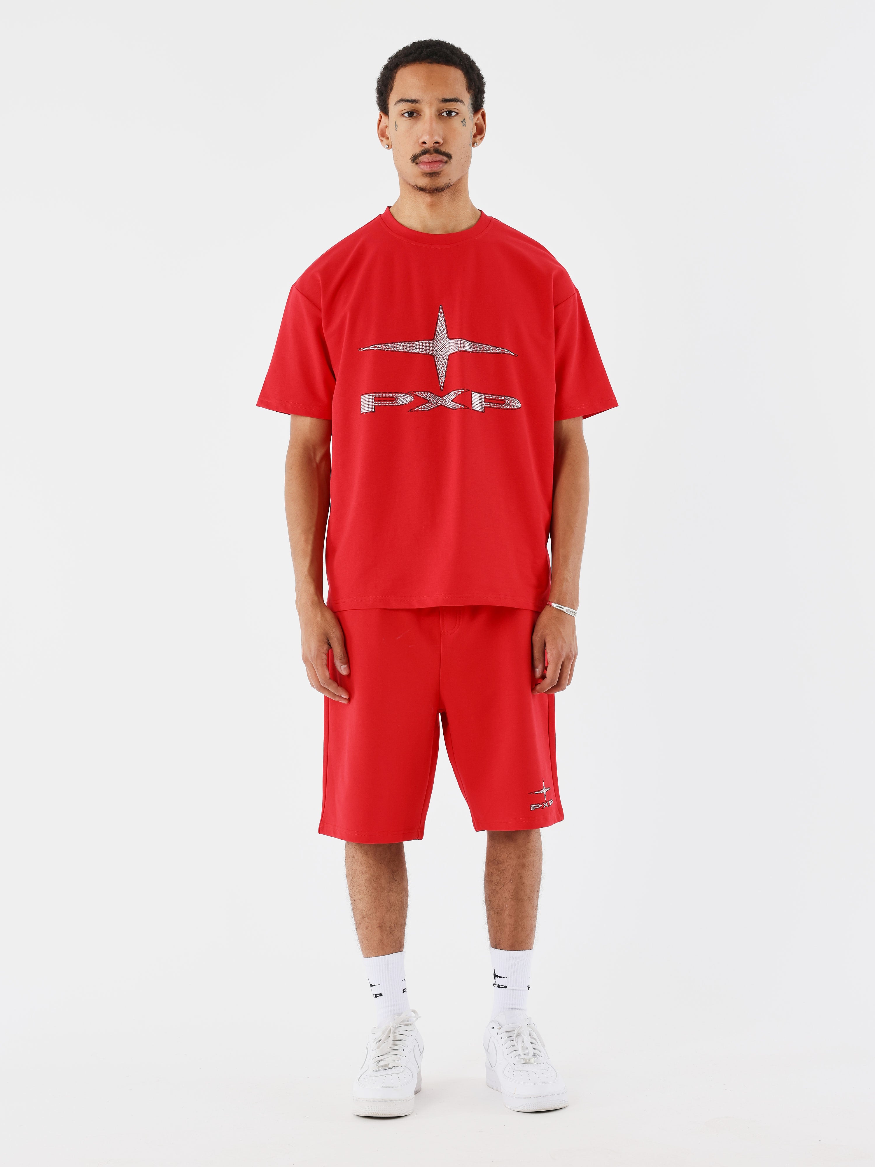 short-pxp-polaris-diamant-rouge