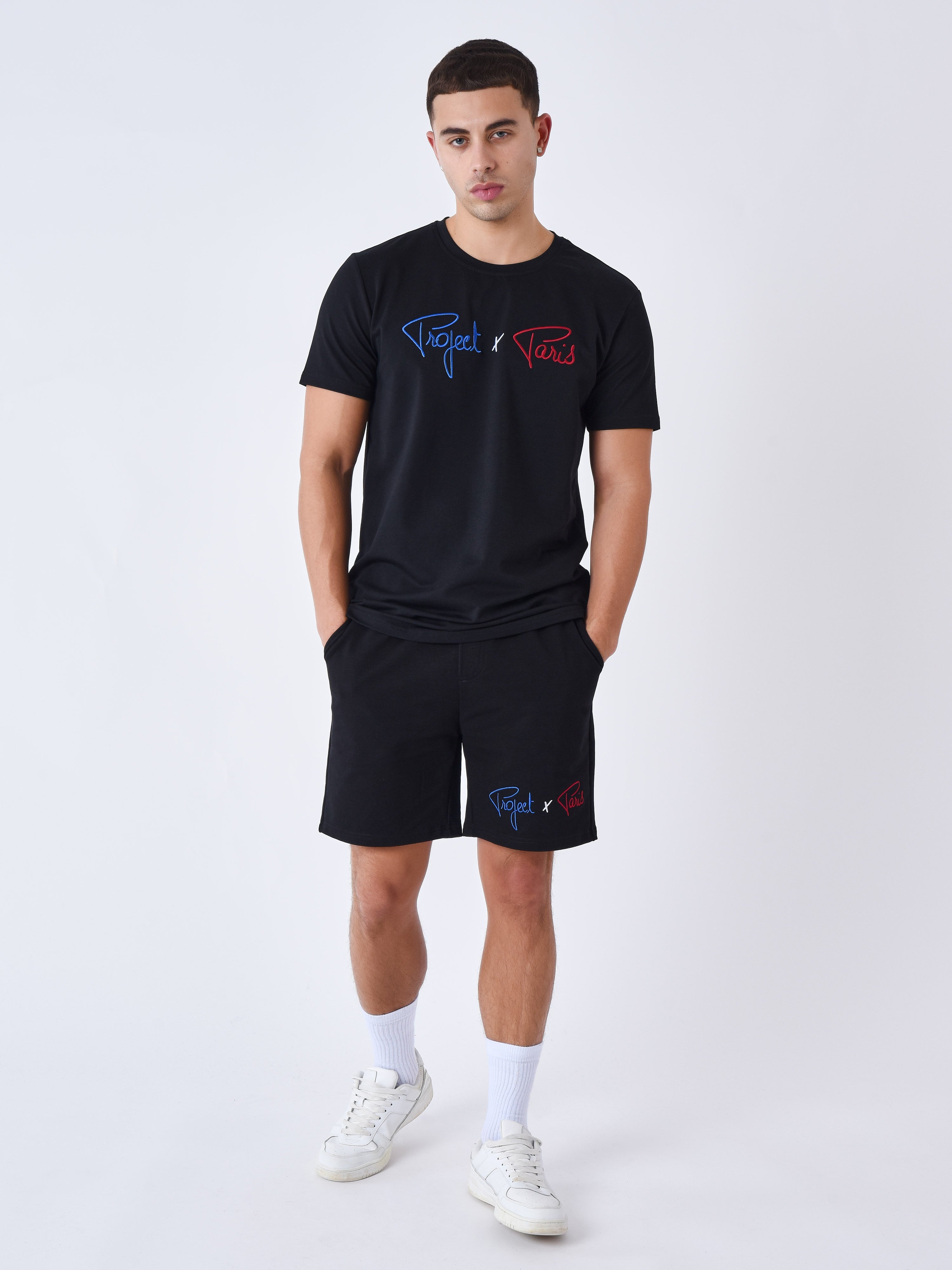 Къси панталони Signature Tricolor-1