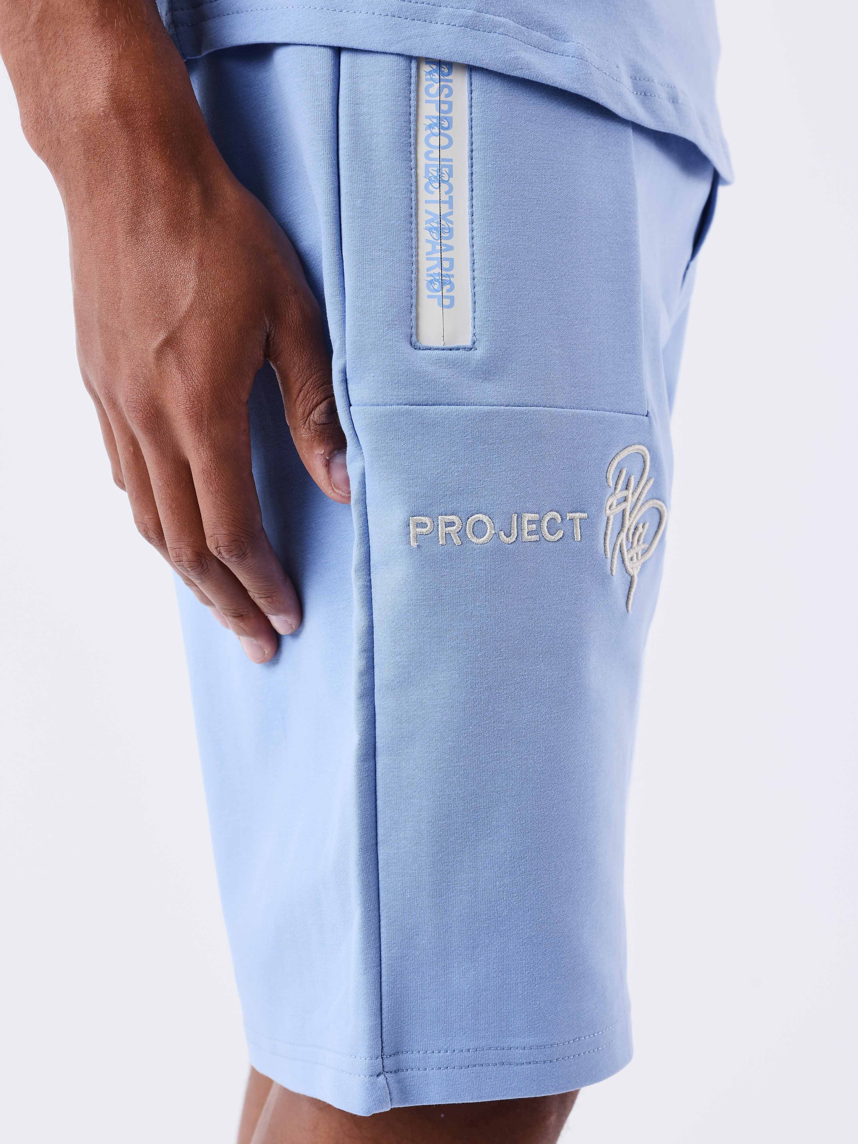 short-uni-avec-bande-logo-cashmere-blue