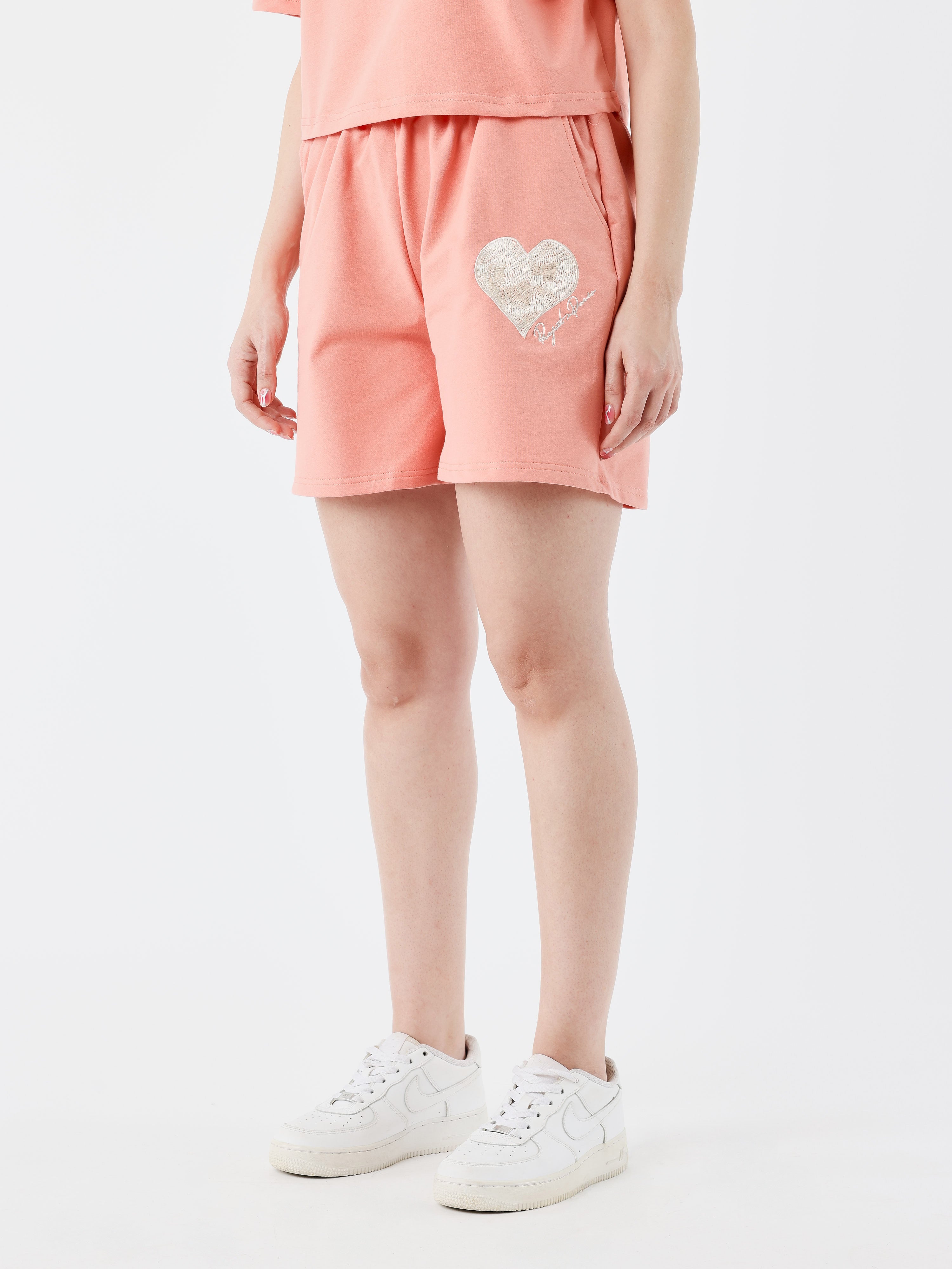 Wicker Heart Shorts-3