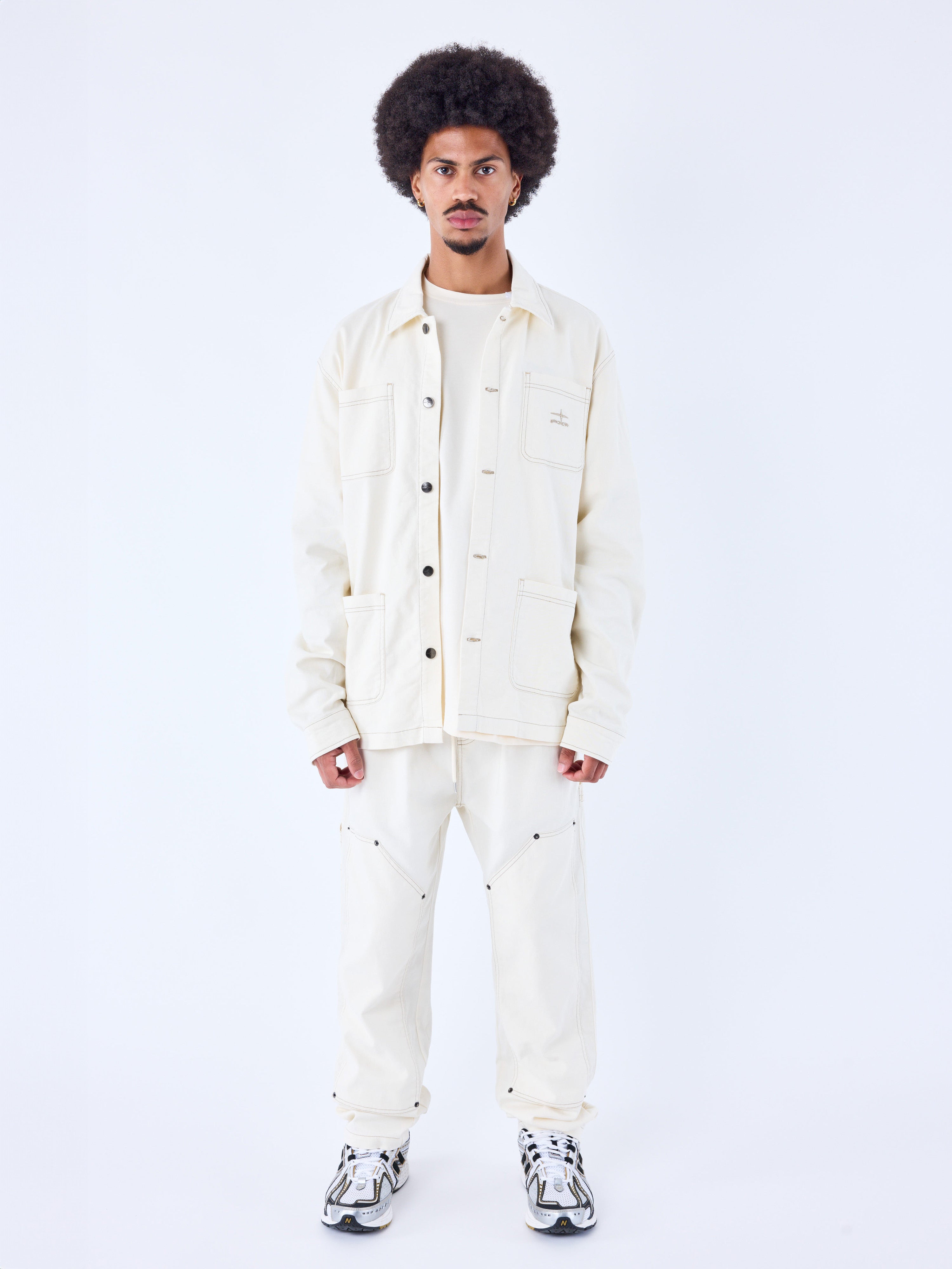 Craft embroidered overshirt-5