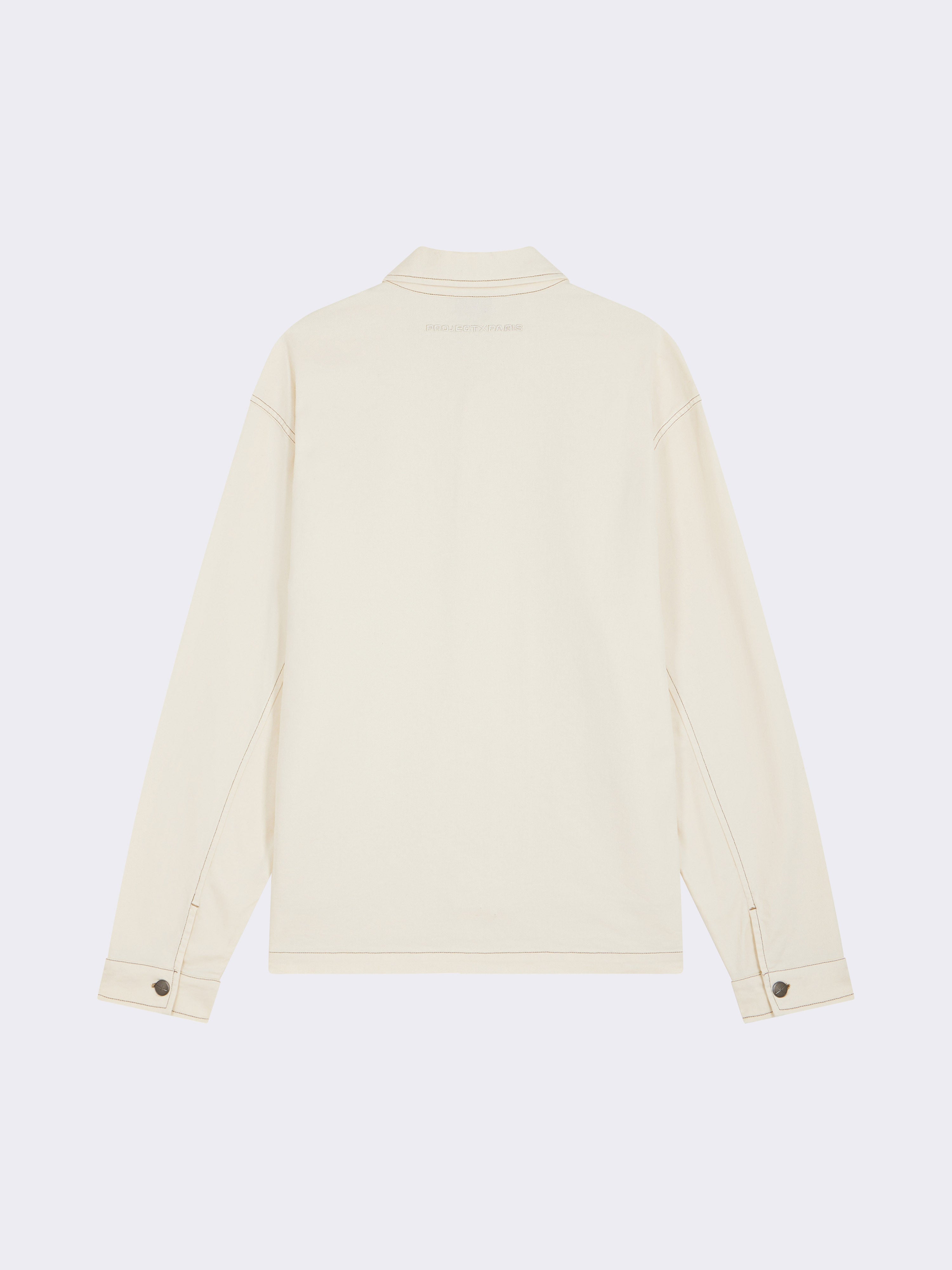 Craft embroidered overshirt-7