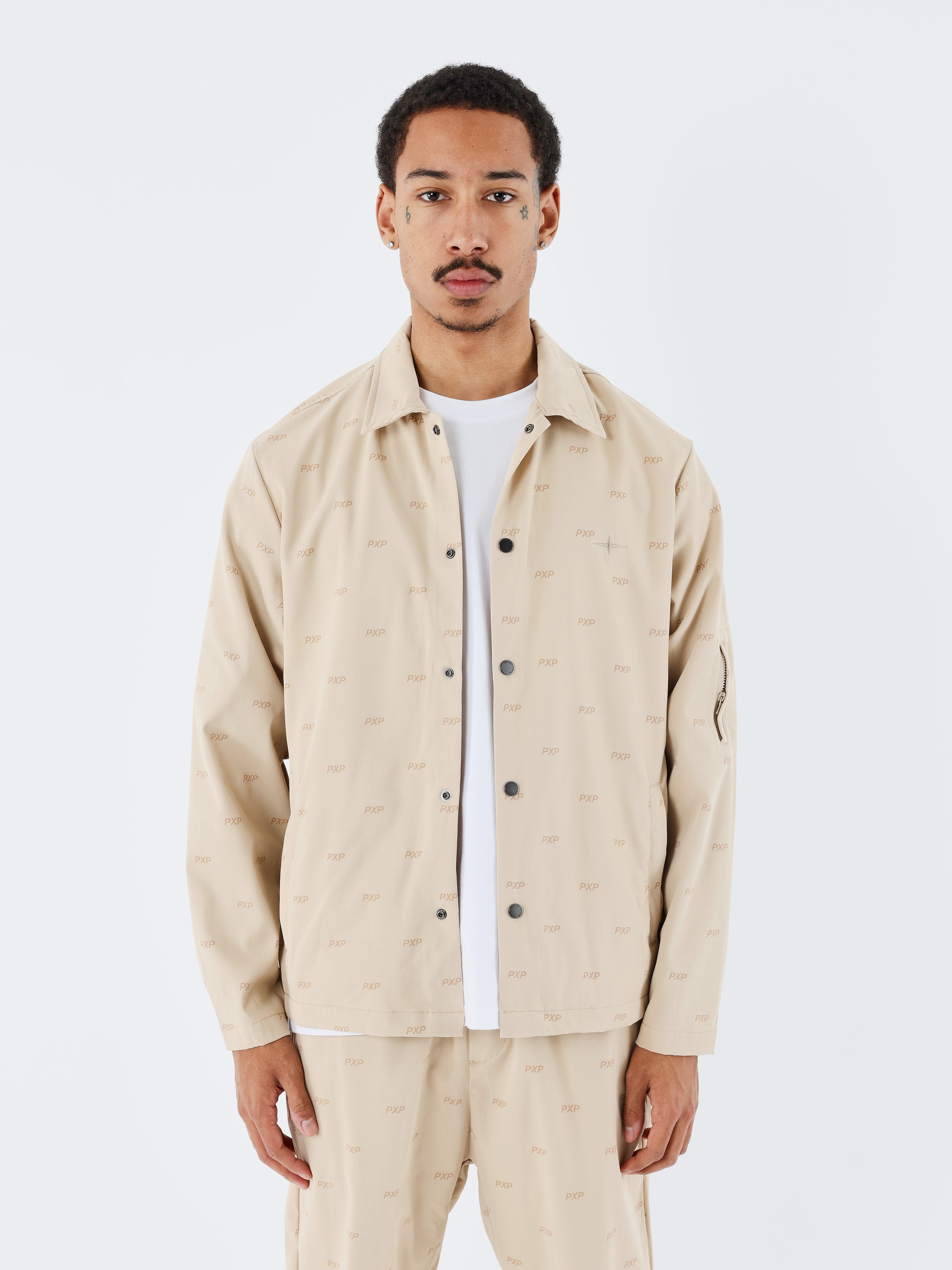 PXP printed overshirt-1