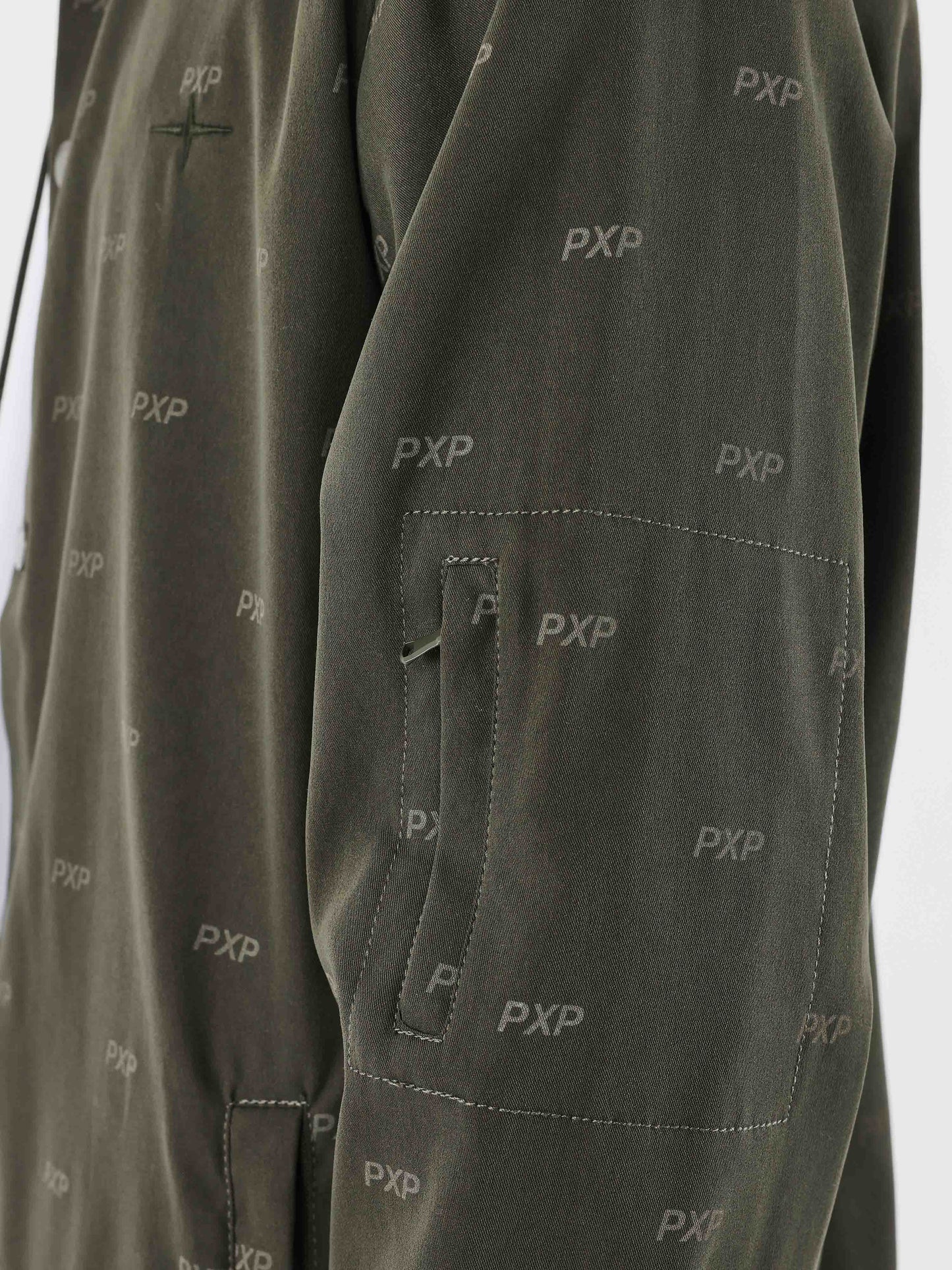 surchemise-imprime-pxp-olive-fonce
