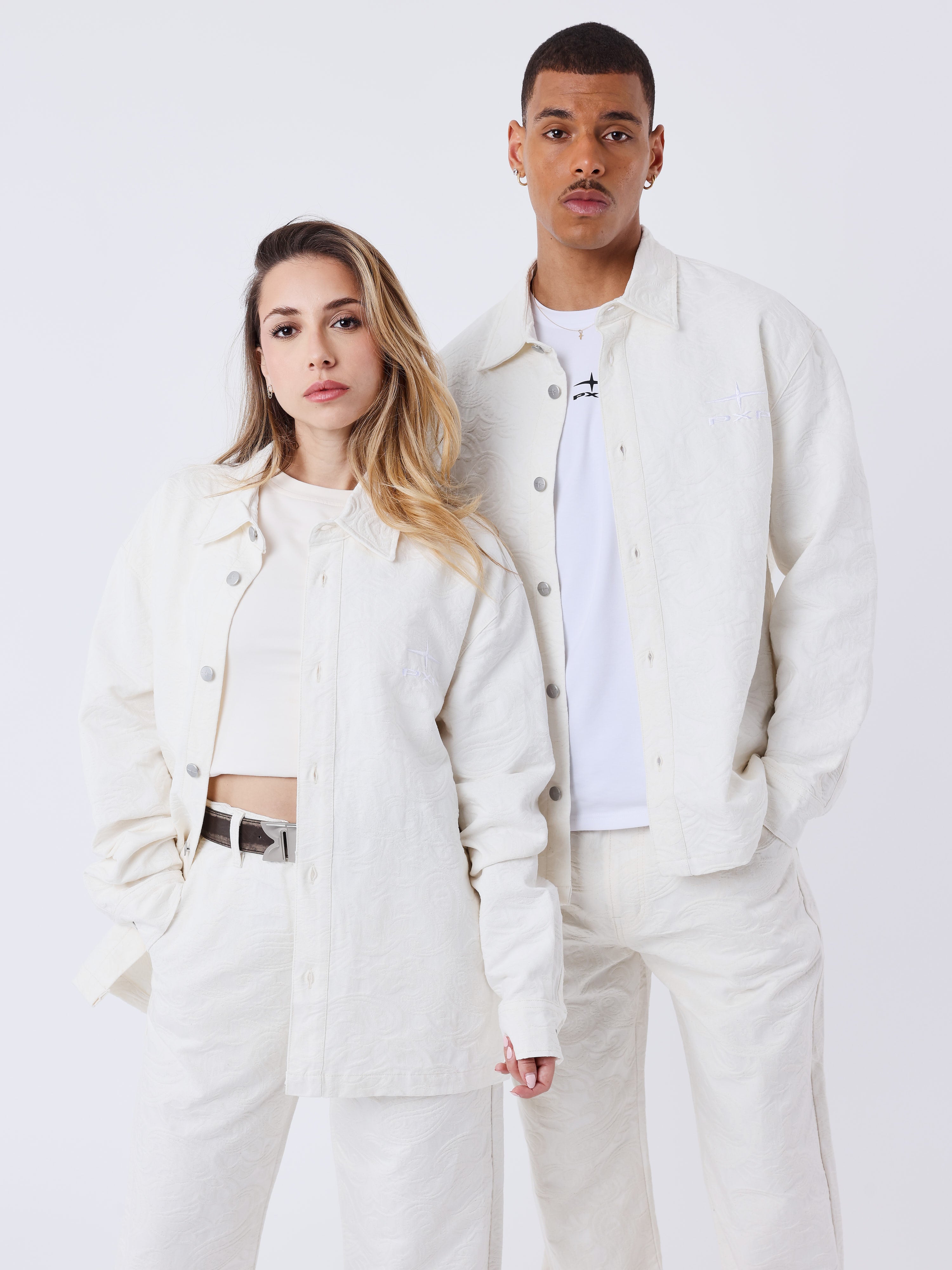 Kalash x PXP bandana patterned overshirt-1