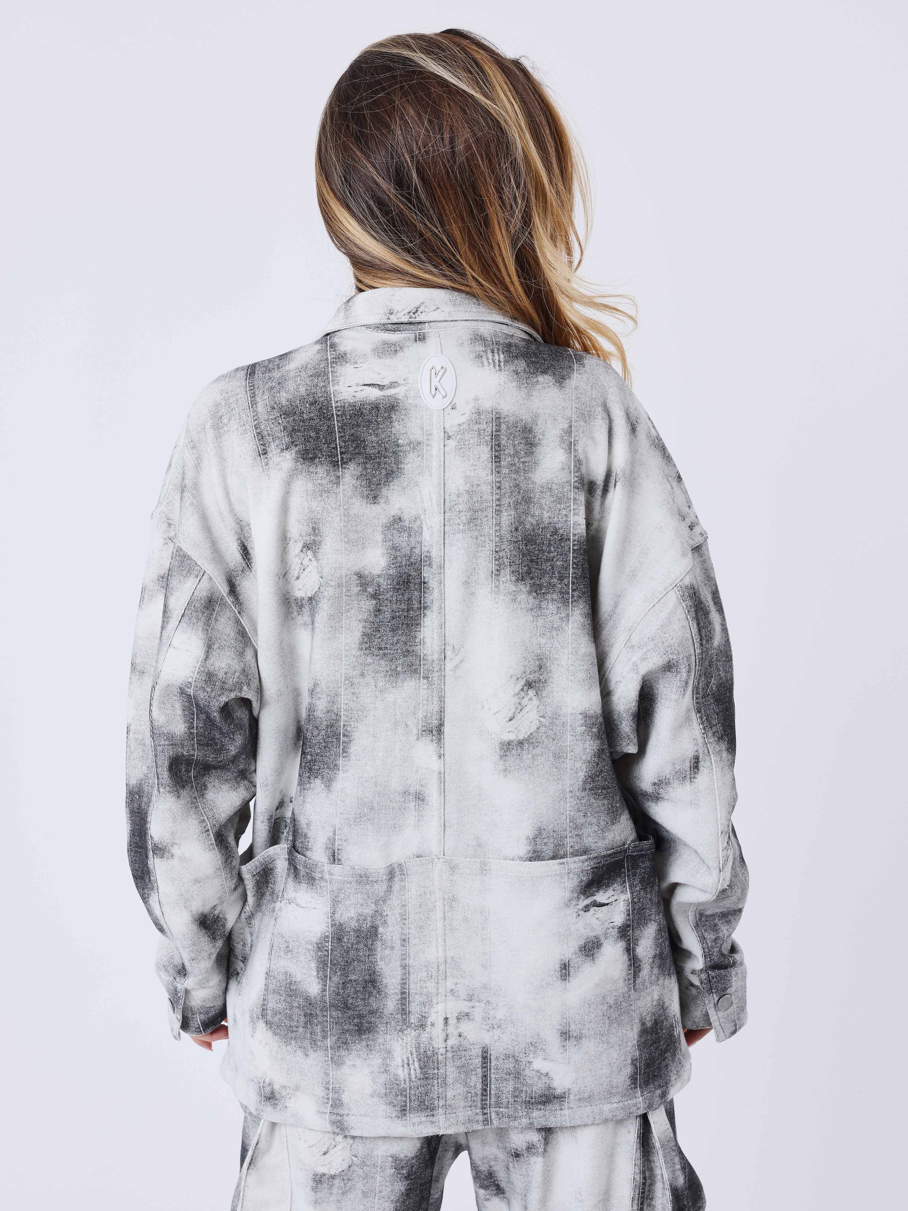 Kalash x PXP Overshirt in washed canvas-3