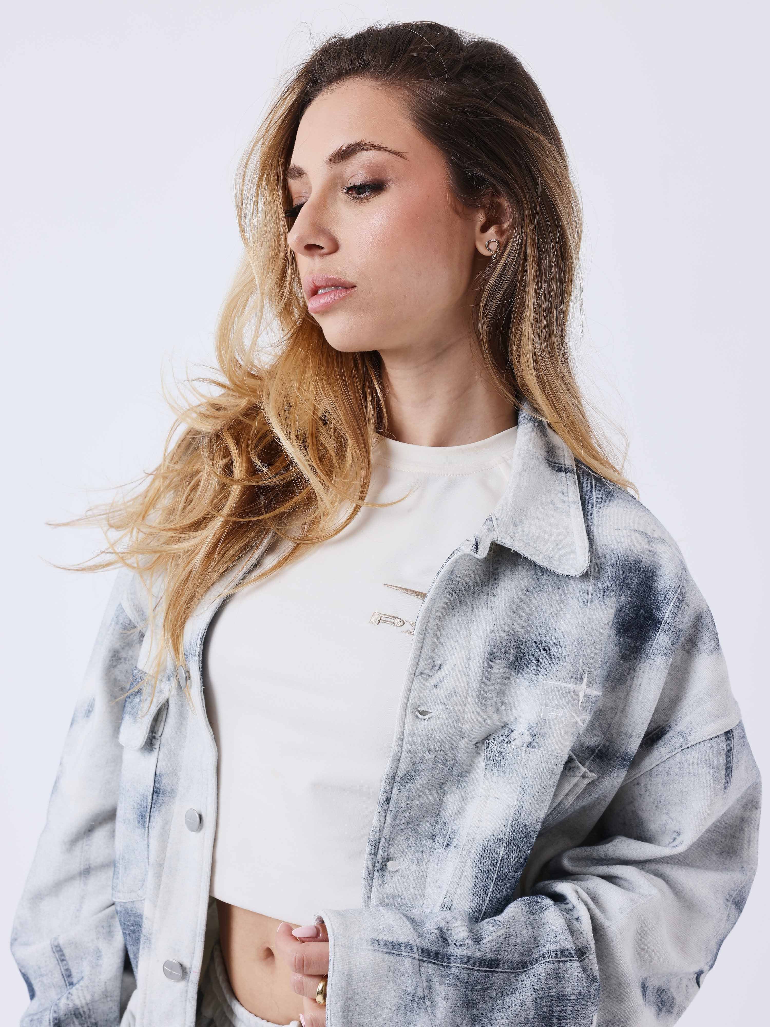 Kalash x PXP Overshirt in washed canvas-4