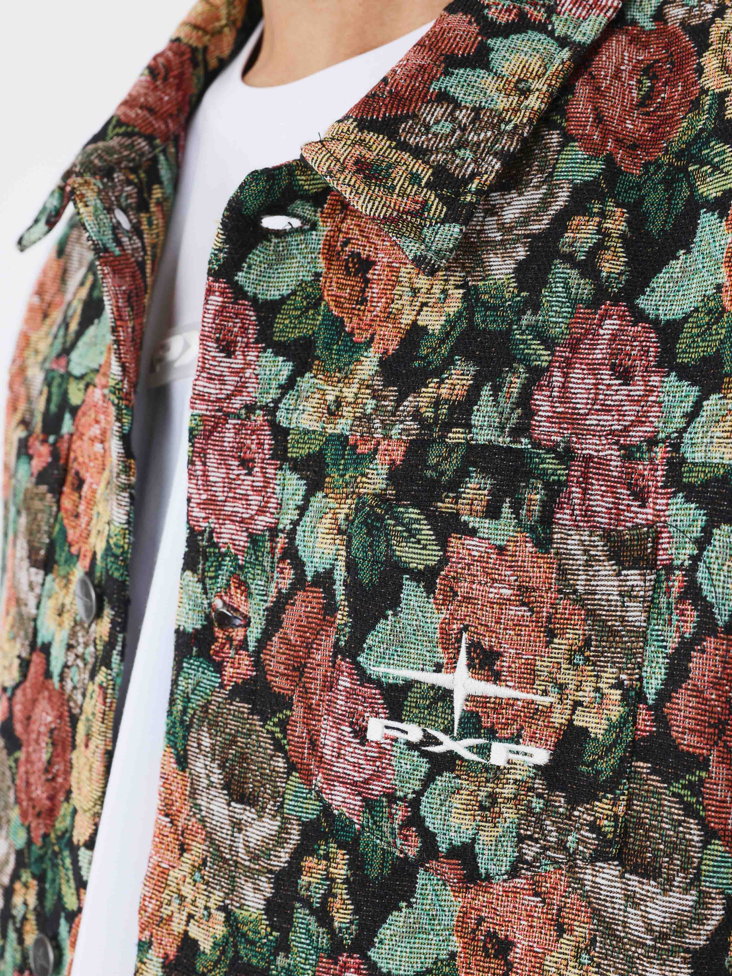 surchemise-pxp-fleurie-noir