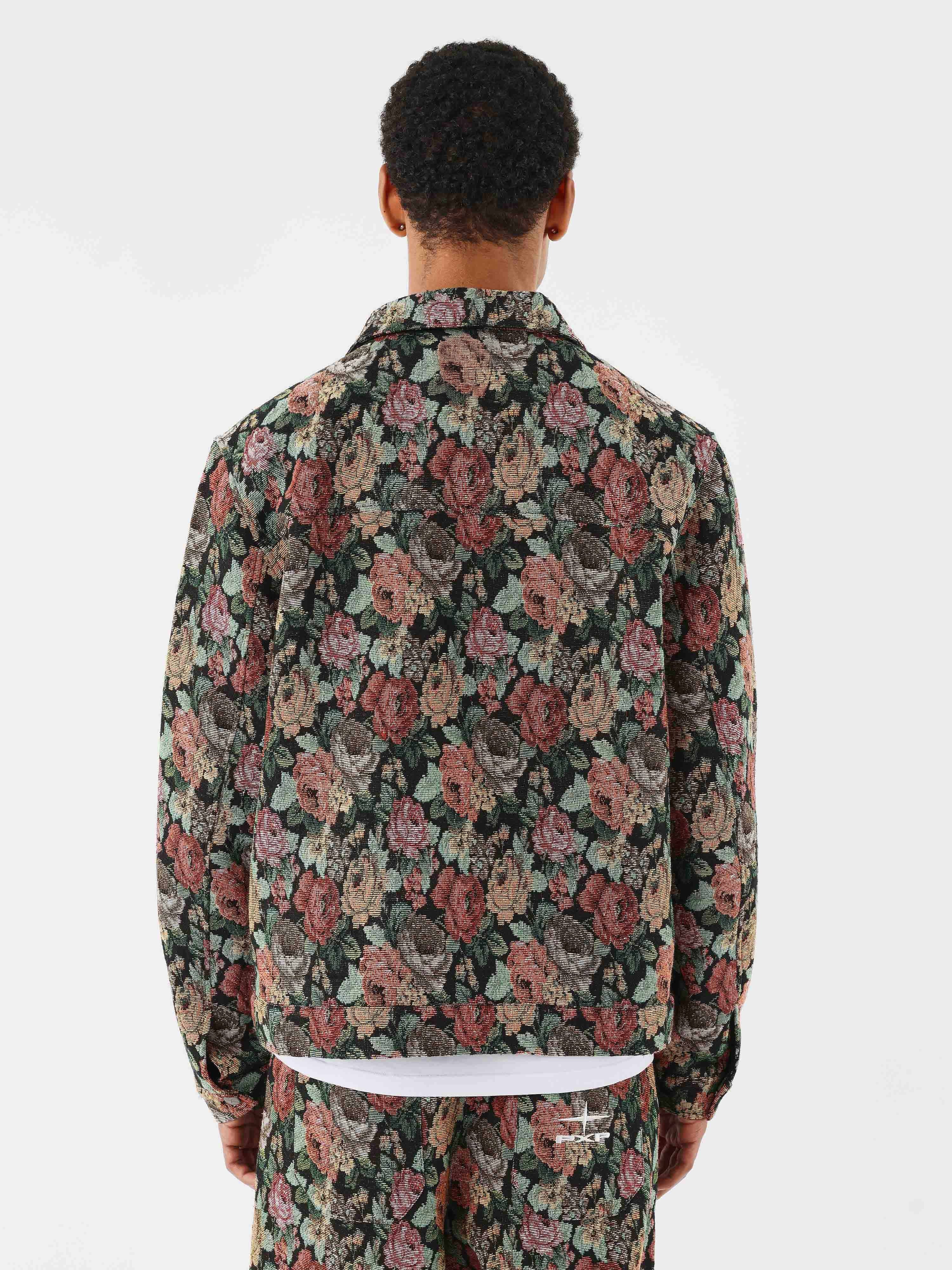 surchemise-pxp-fleurie-noir