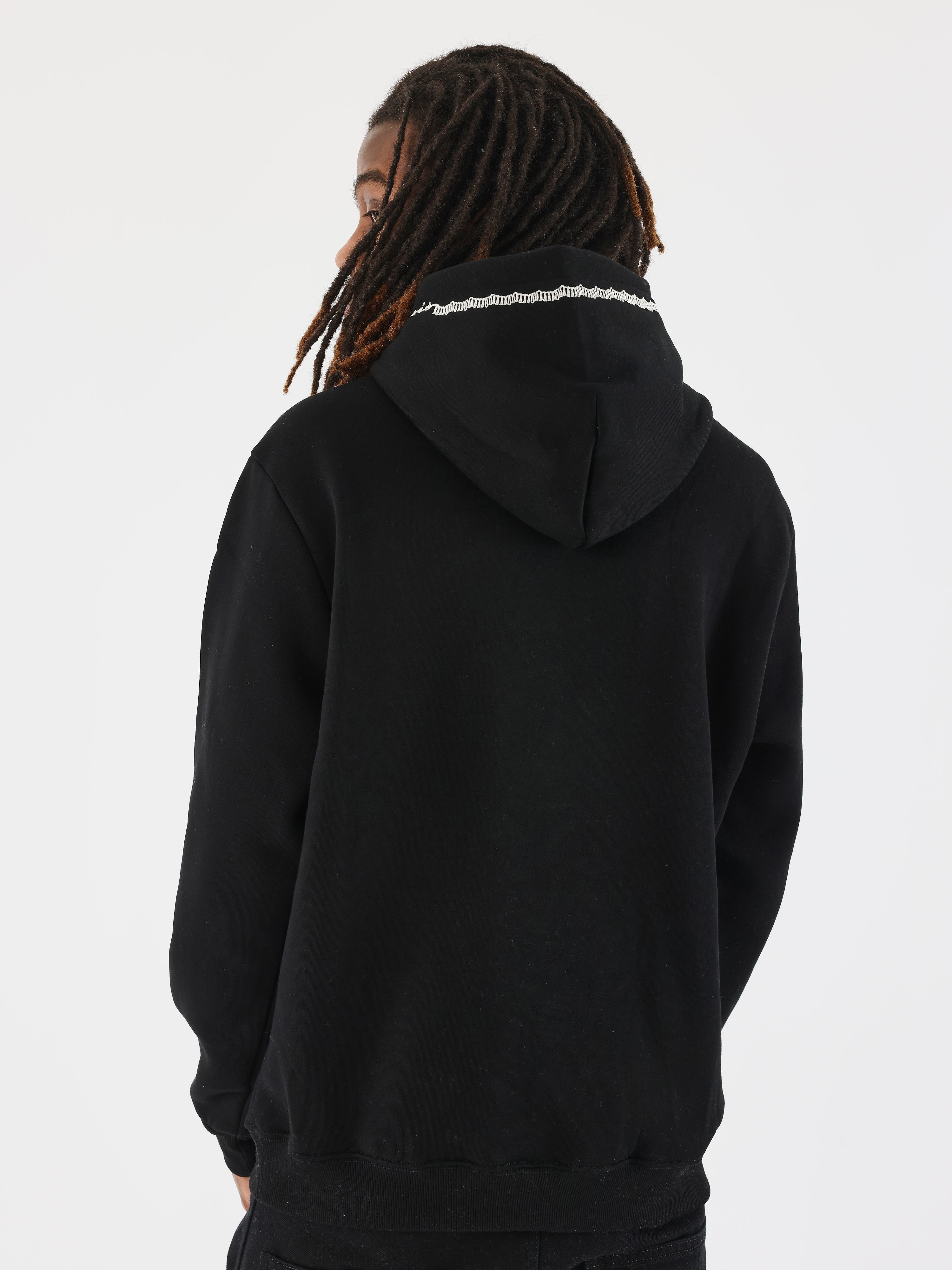 sweat-a-capuche-bandana-noir