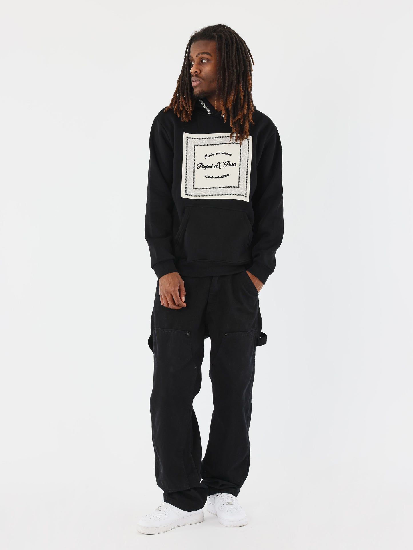 sweat-a-capuche-bandana-noir