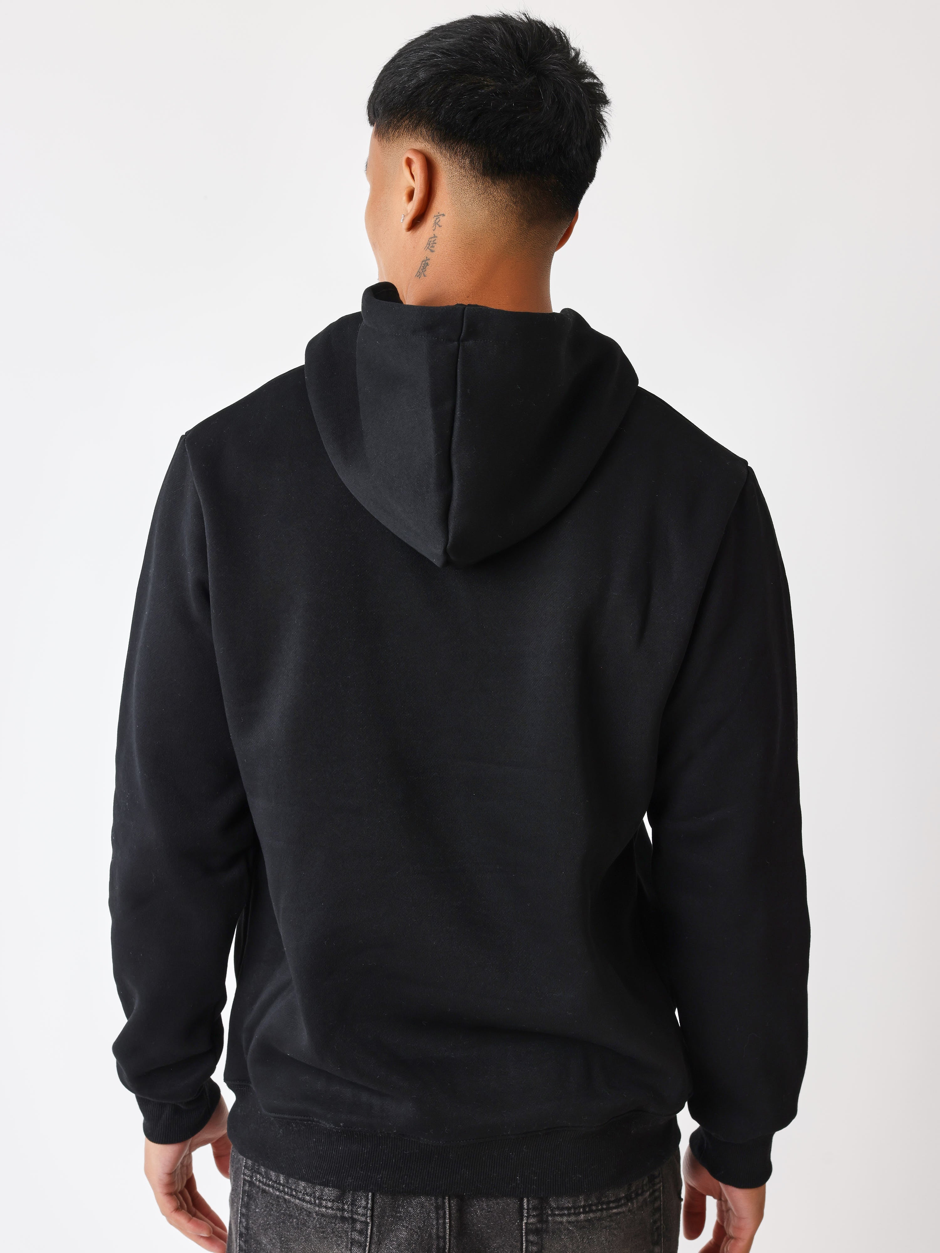 Sweatshirt met capuchon borduurwerk Cold hearts-2