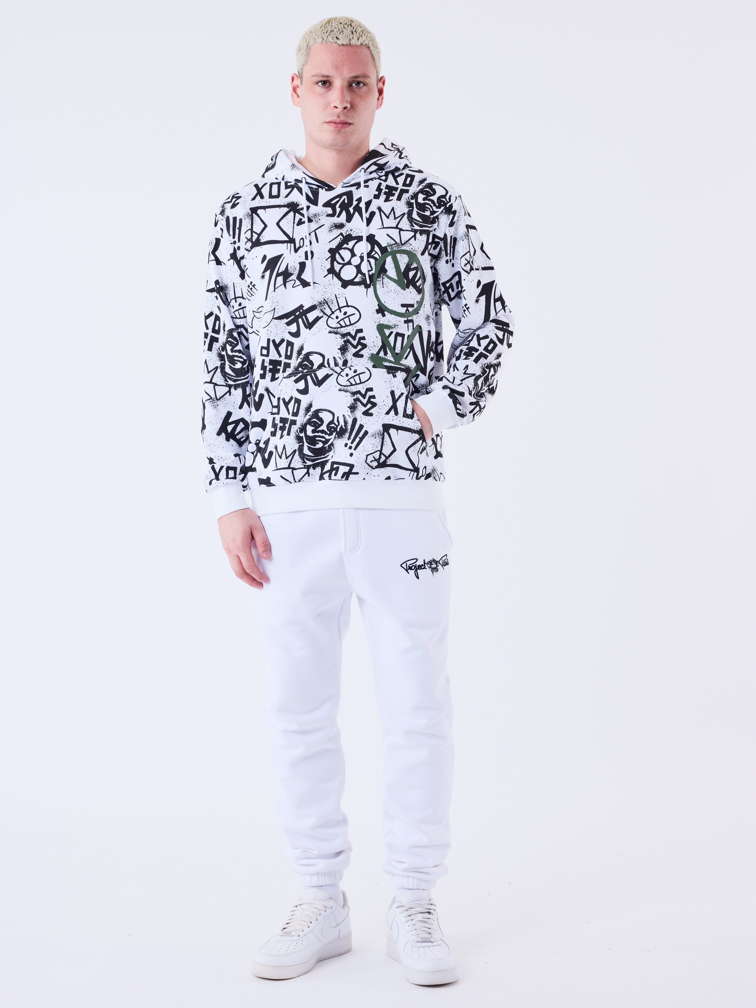 sweat-a-capuche-ekko-blanc-modelshot