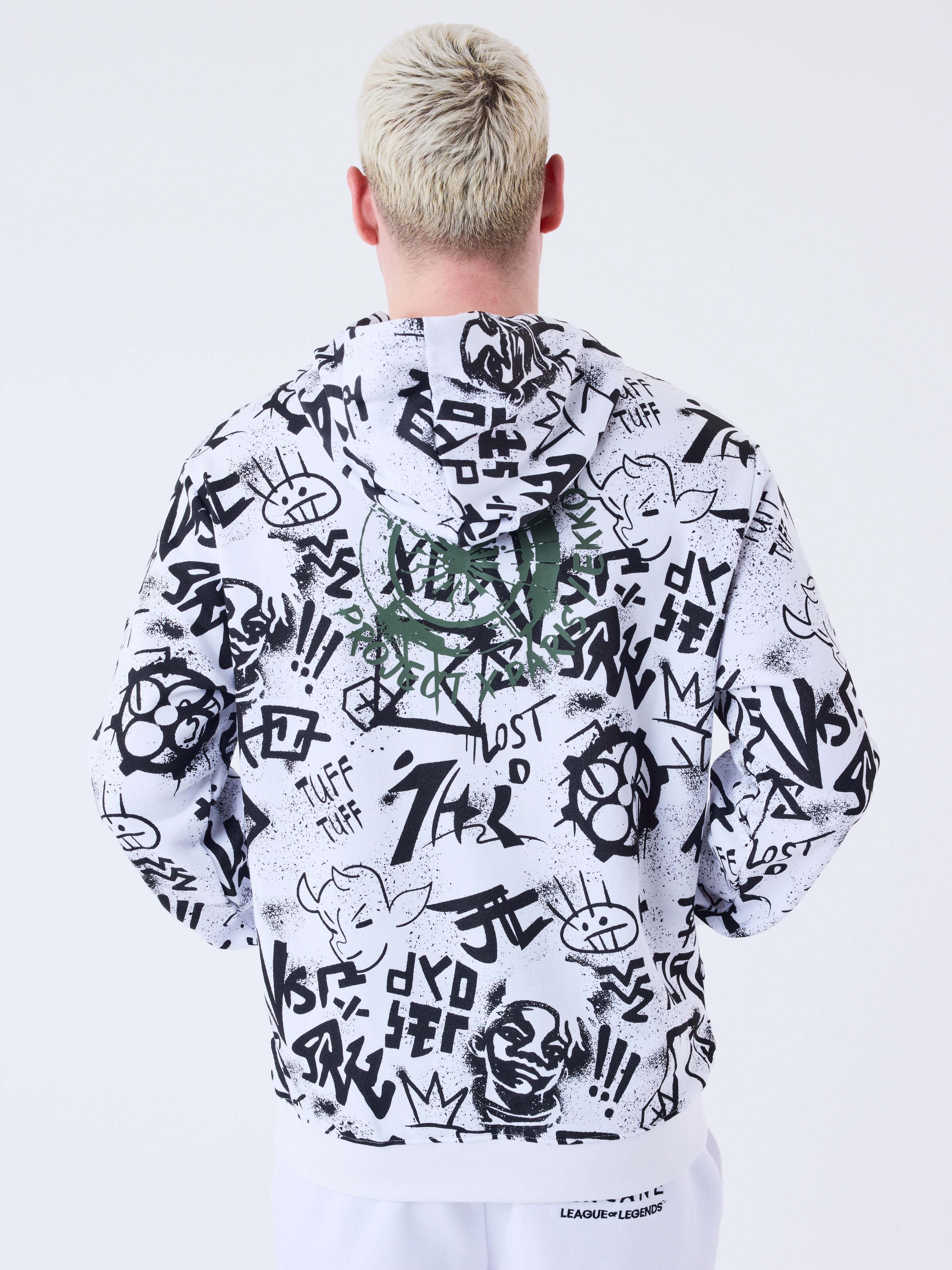 sweat-a-capuche-ekko-blanc-modelshot