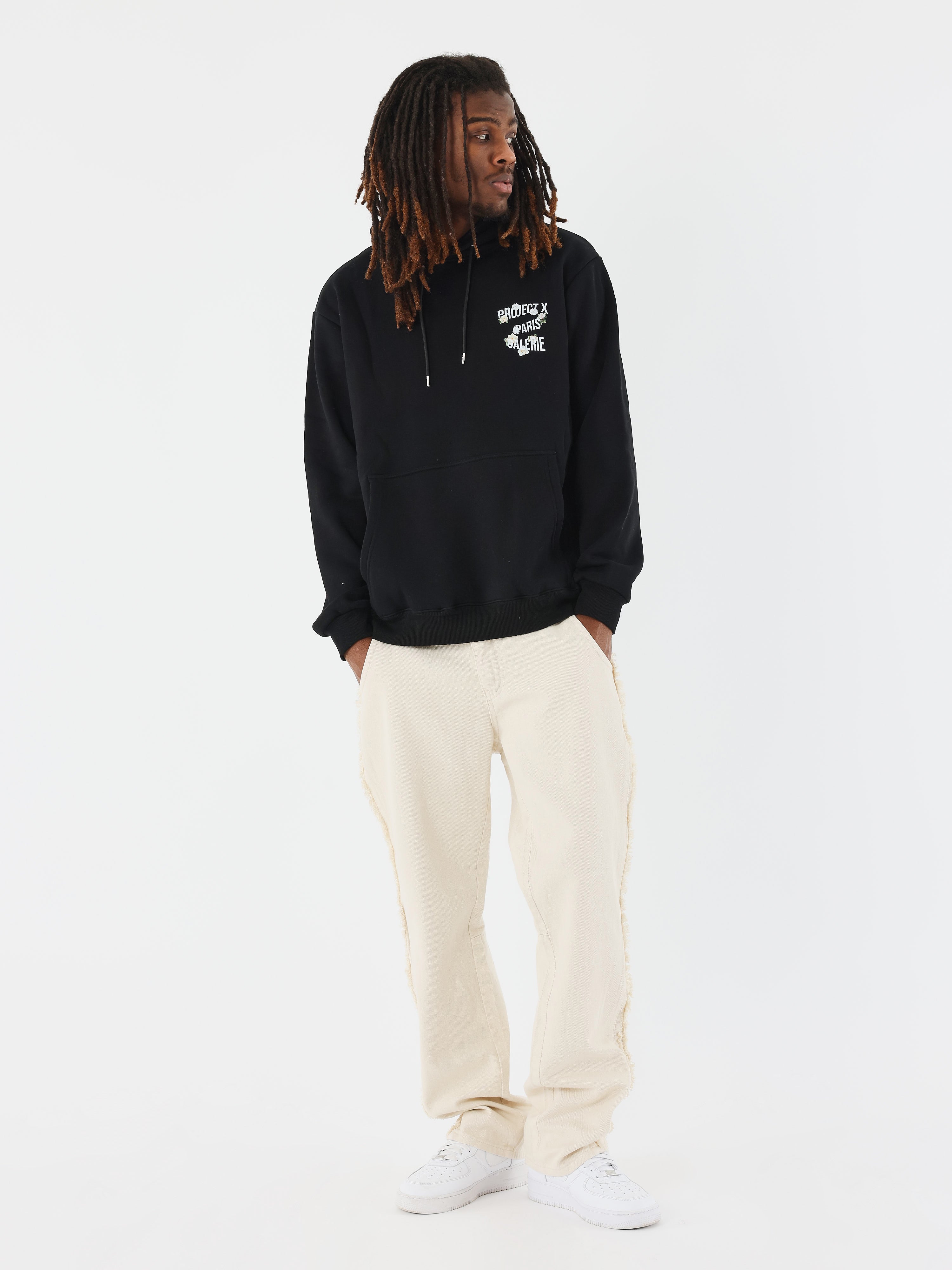 Sudadera con capucha Floral-3