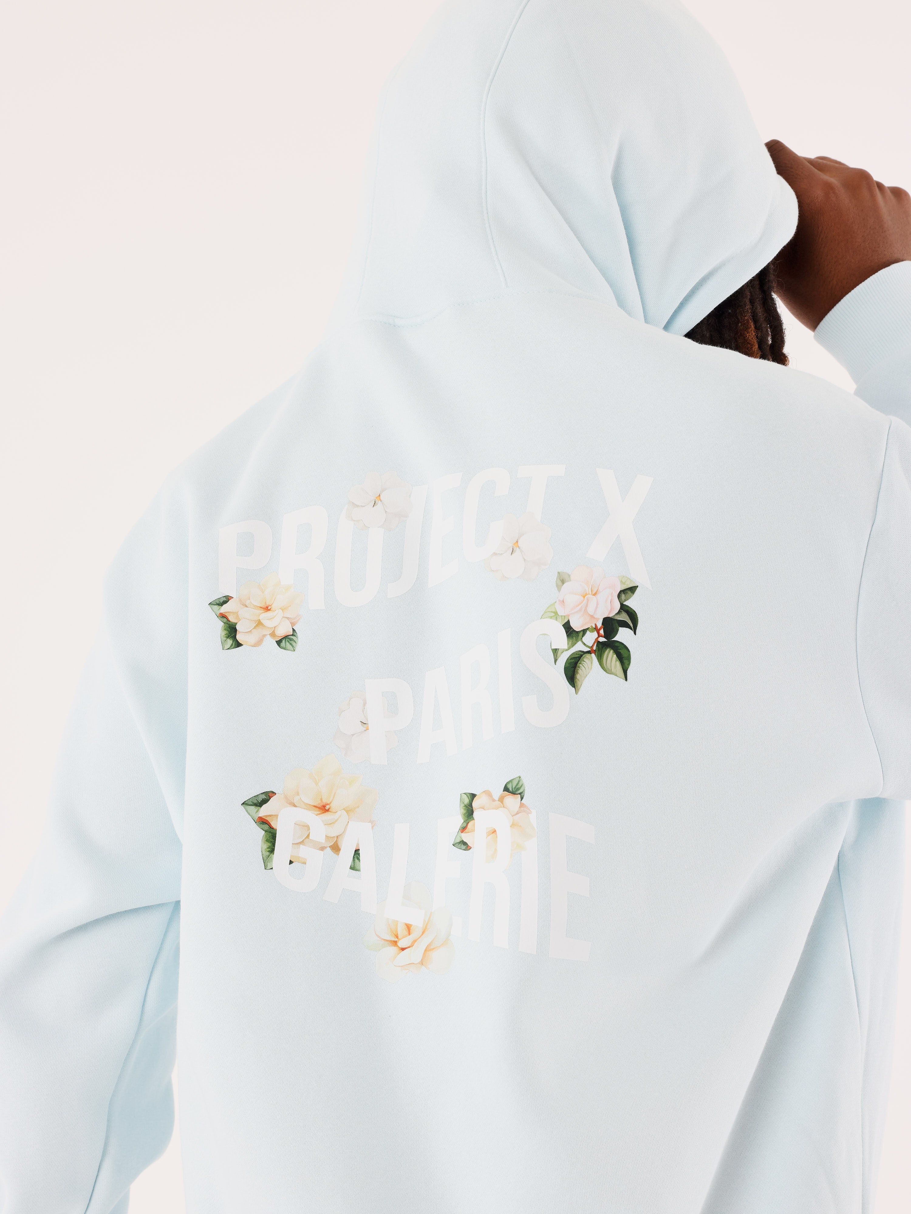sweat-a-capuche-floral-ice-blue