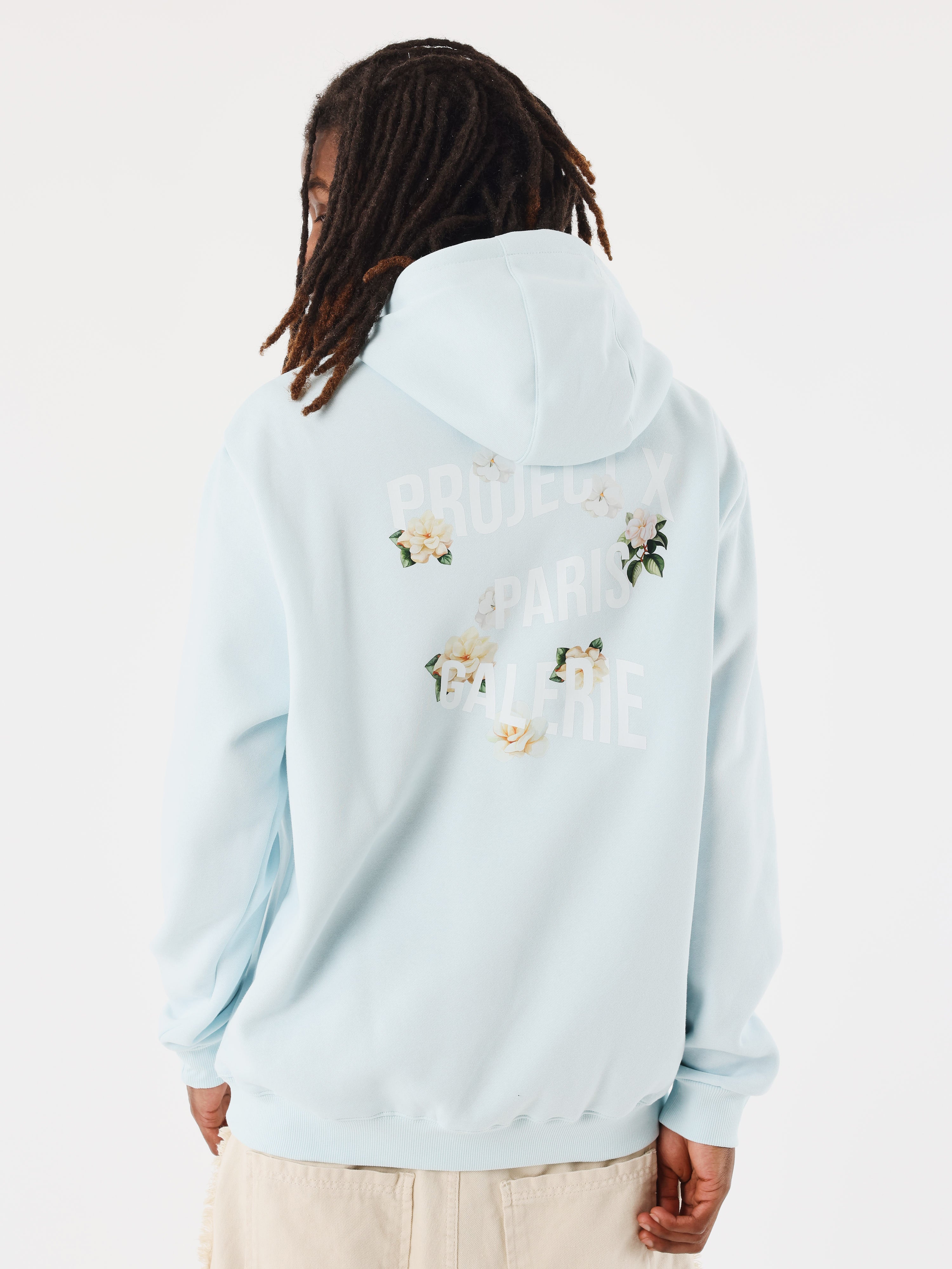sweat-a-capuche-floral-ice-blue