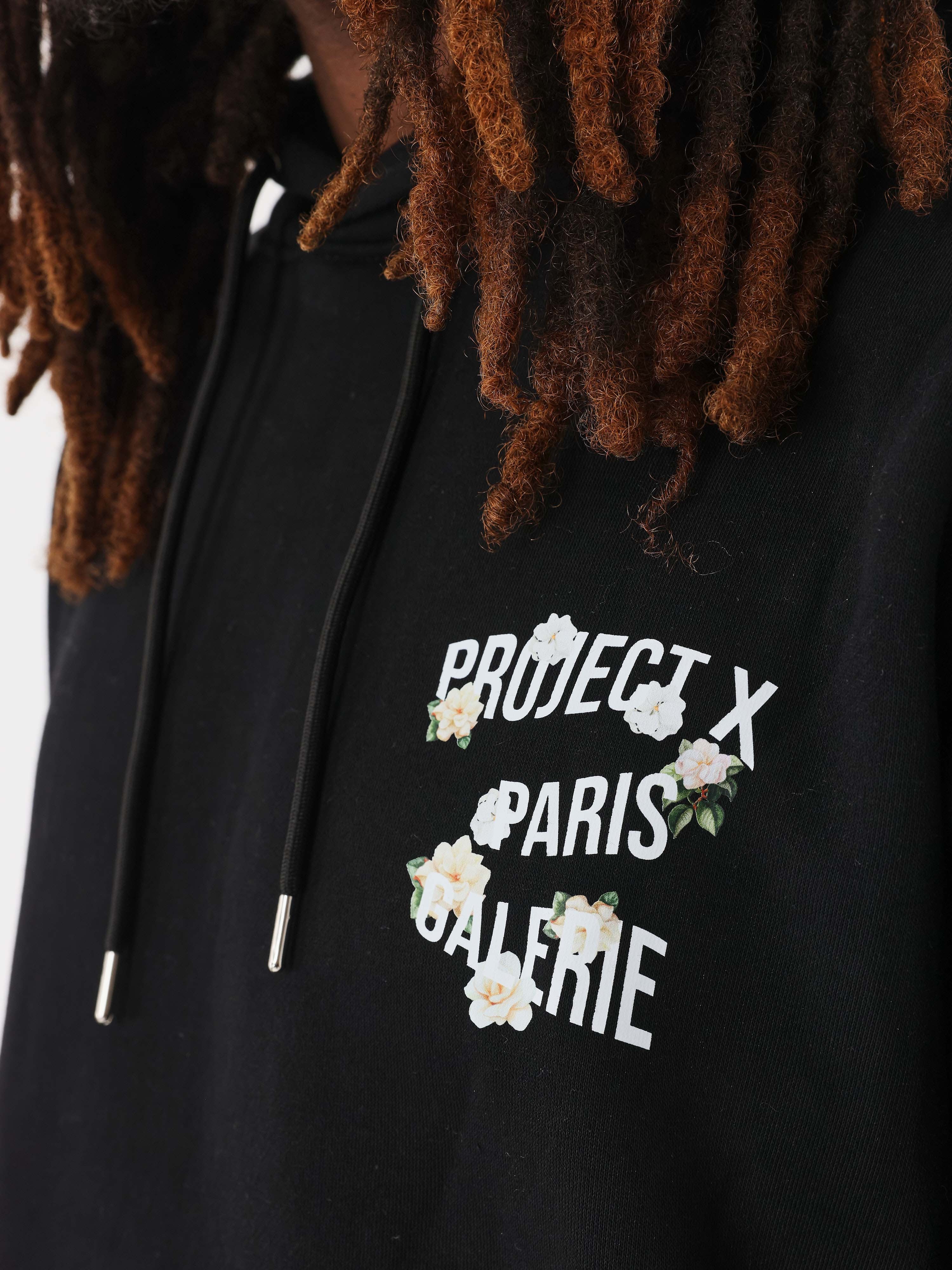 Sudadera con capucha Floral-4