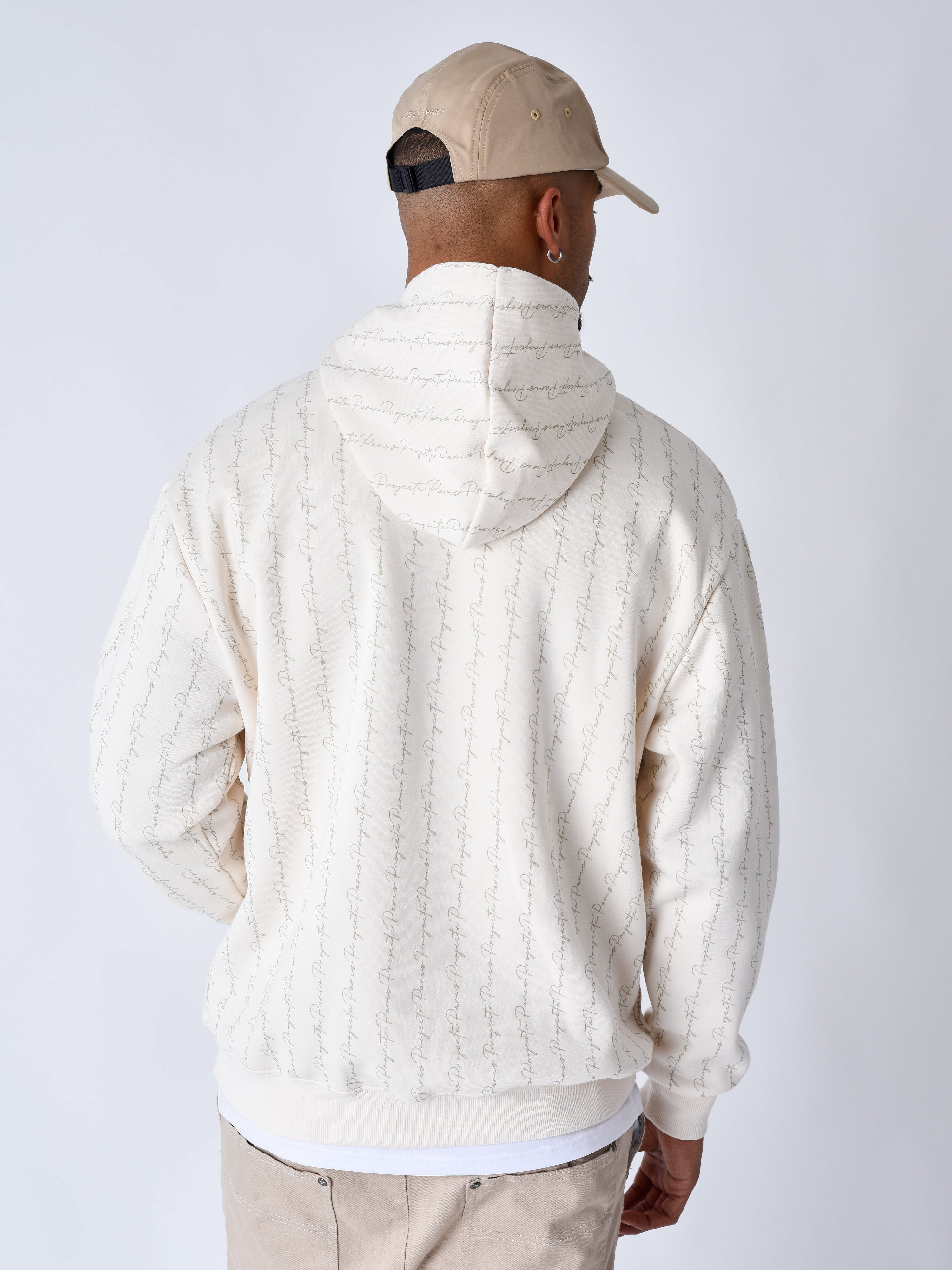 Sudadera con capucha estampada Ink Drip-2