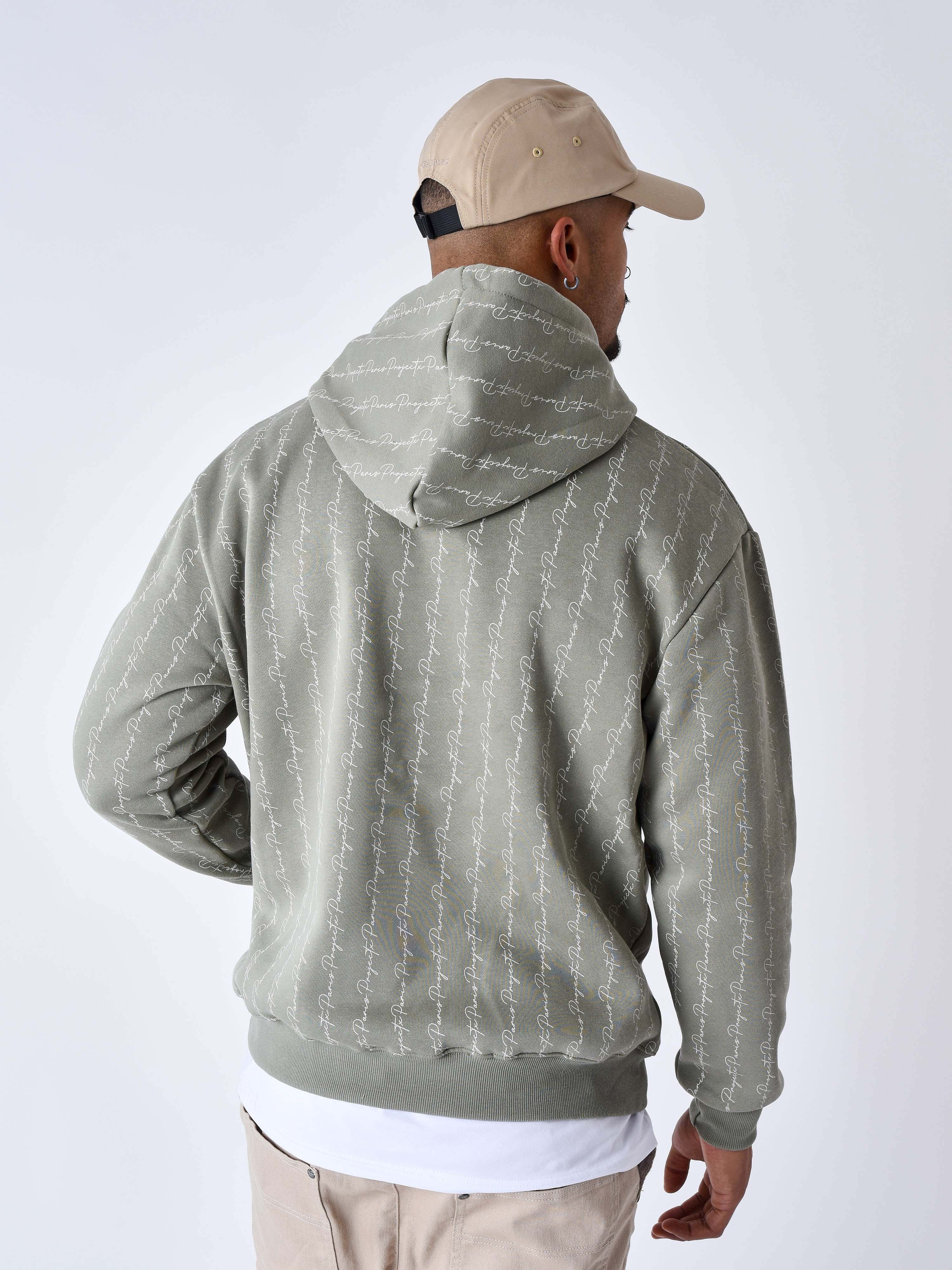 Sudadera con capucha estampada Ink Drip-2