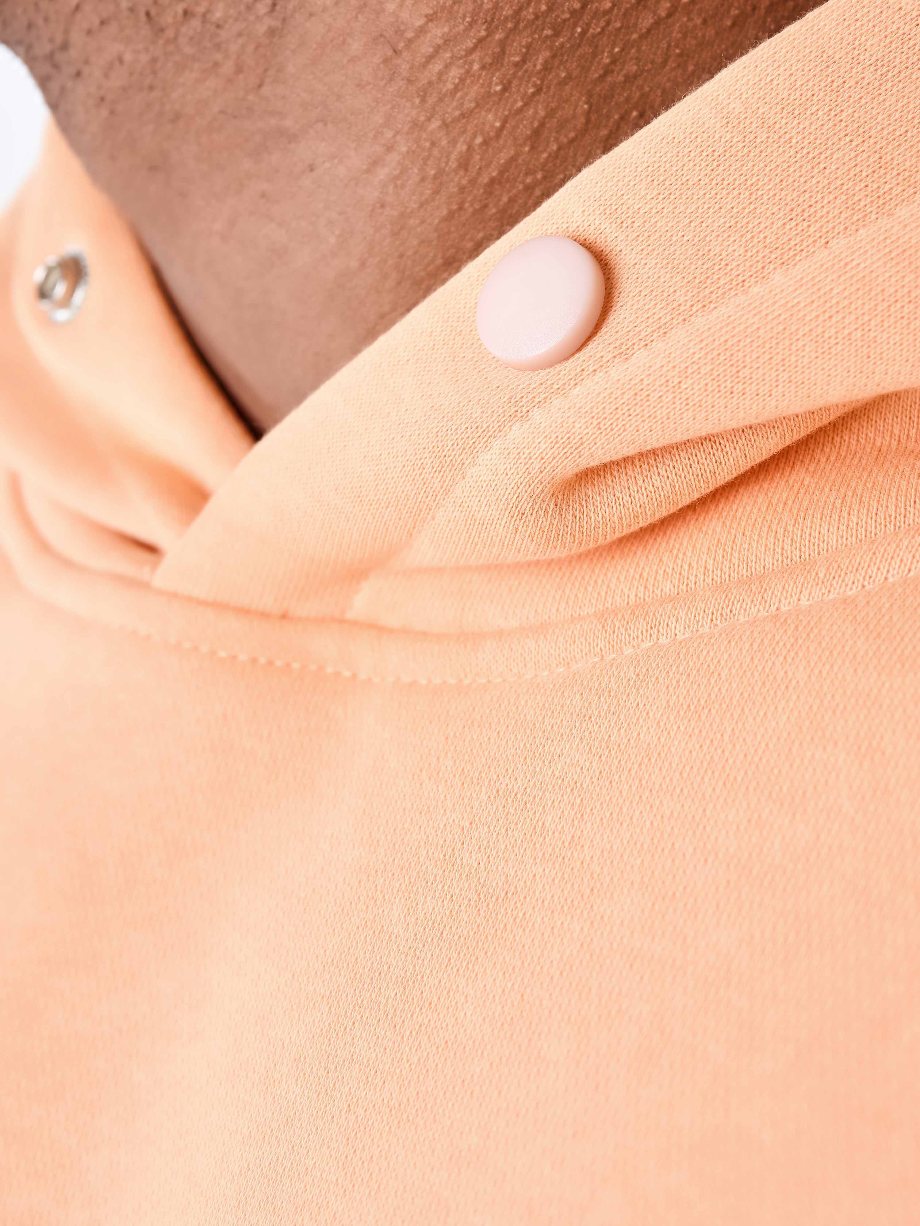 sweat-a-capuche-members-club-apricot-cream